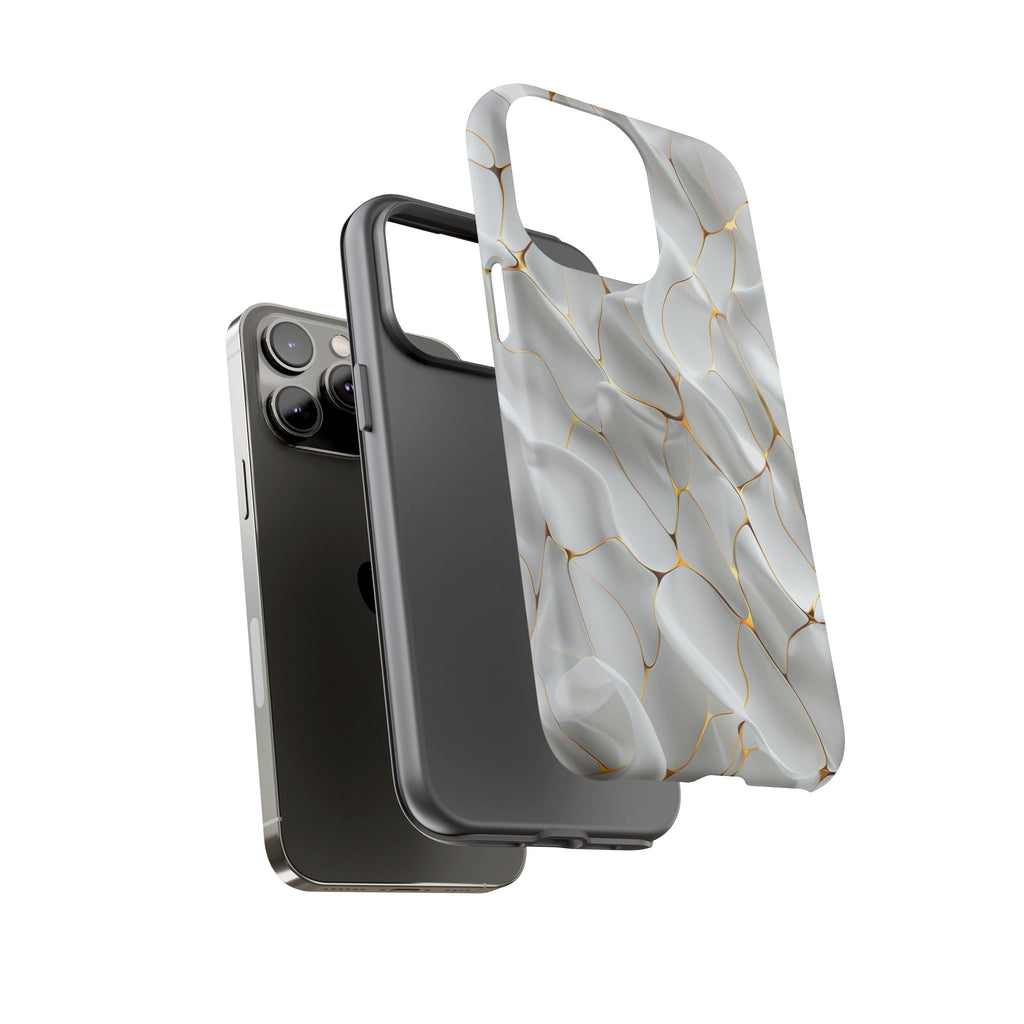 Elegant Phone Case with Golden Accents, Protective Mobile Cover, Stylish Tech Accessory, Perfect Gift for Any Occasion