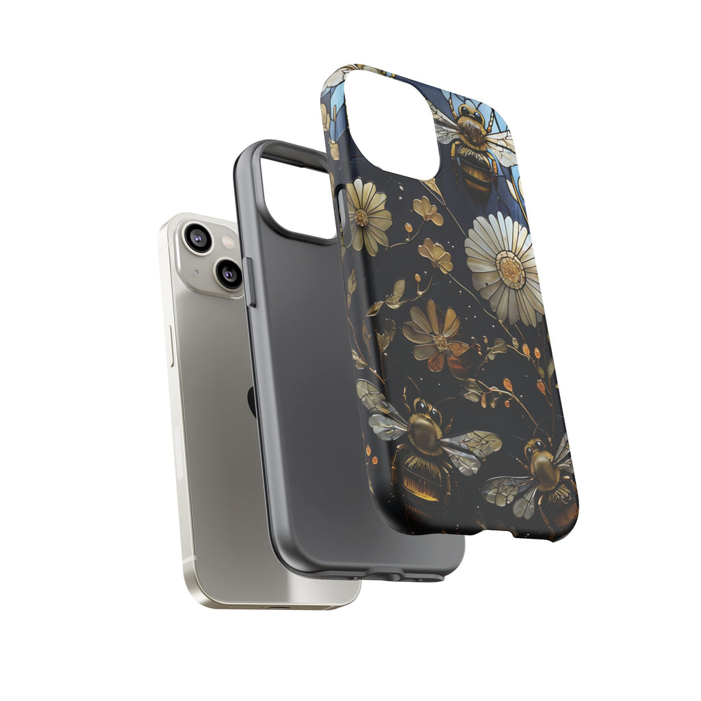 Bee & Flower Phone Cases - Tough, Stylish Protection, Gifts for Nature Lovers, Floral Phone Accessories, Cute Cases for All Ages