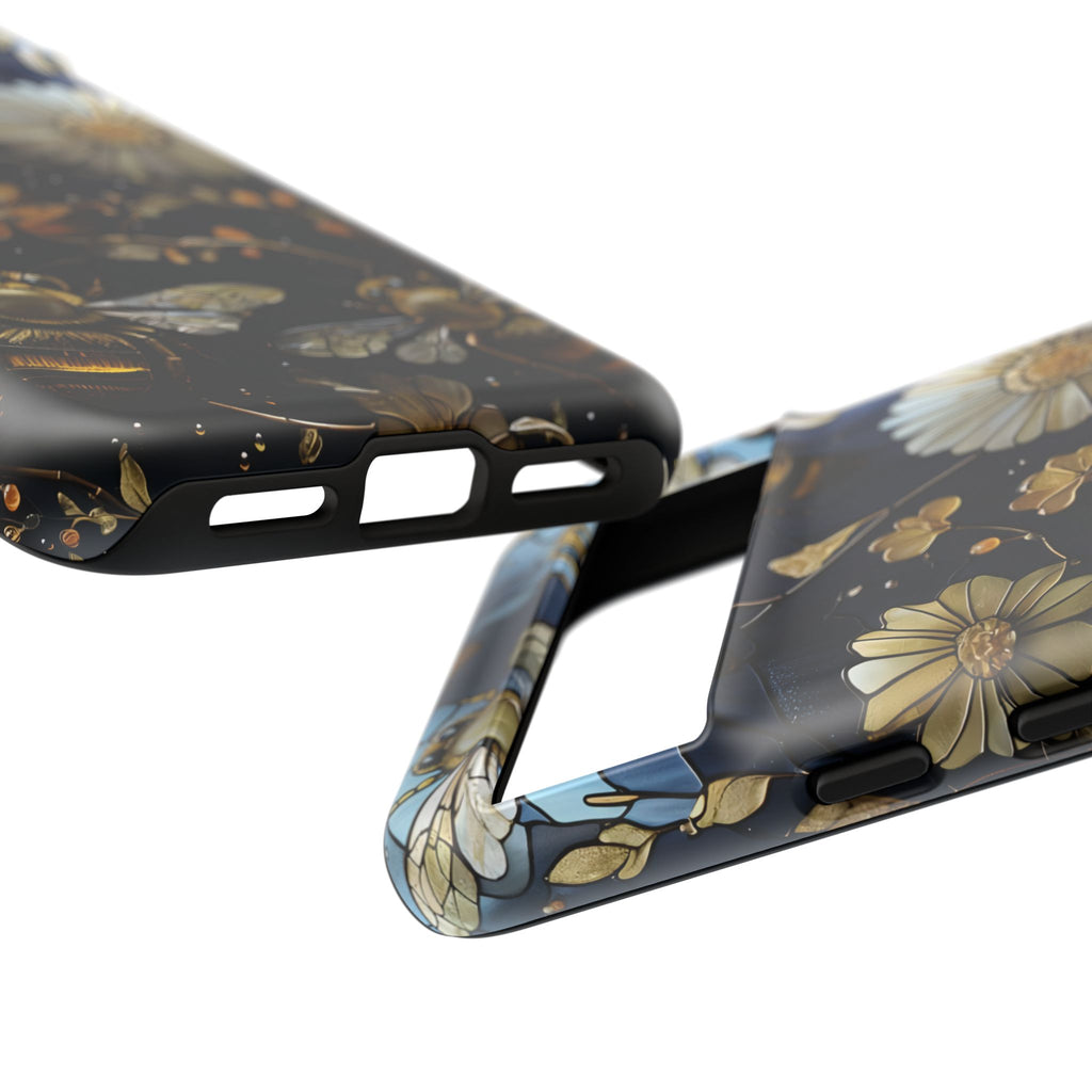 Bee & Flower Phone Cases - Tough, Stylish Protection, Gifts for Nature Lovers, Floral Phone Accessories, Cute Cases for All Ages