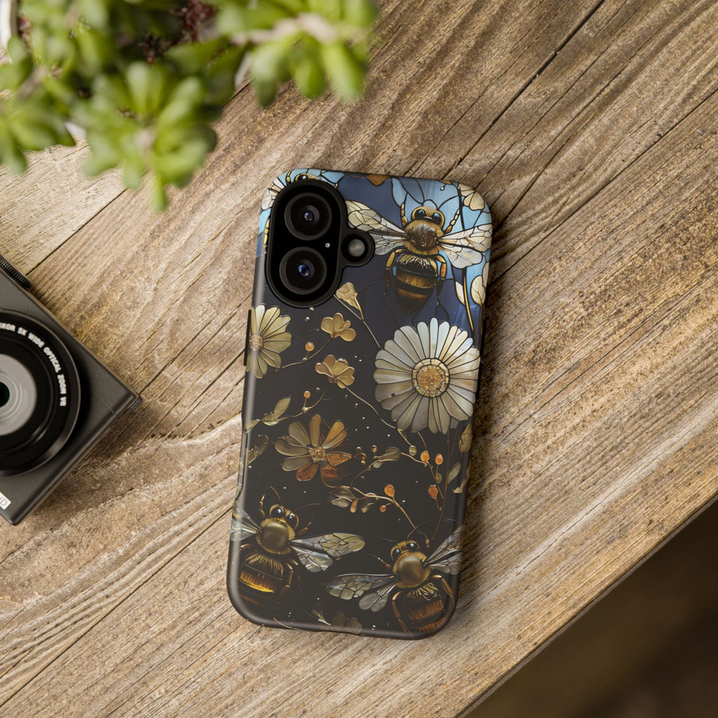 Bee & Flower Phone Cases - Tough, Stylish Protection, Gifts for Nature Lovers, Floral Phone Accessories, Cute Cases for All Ages