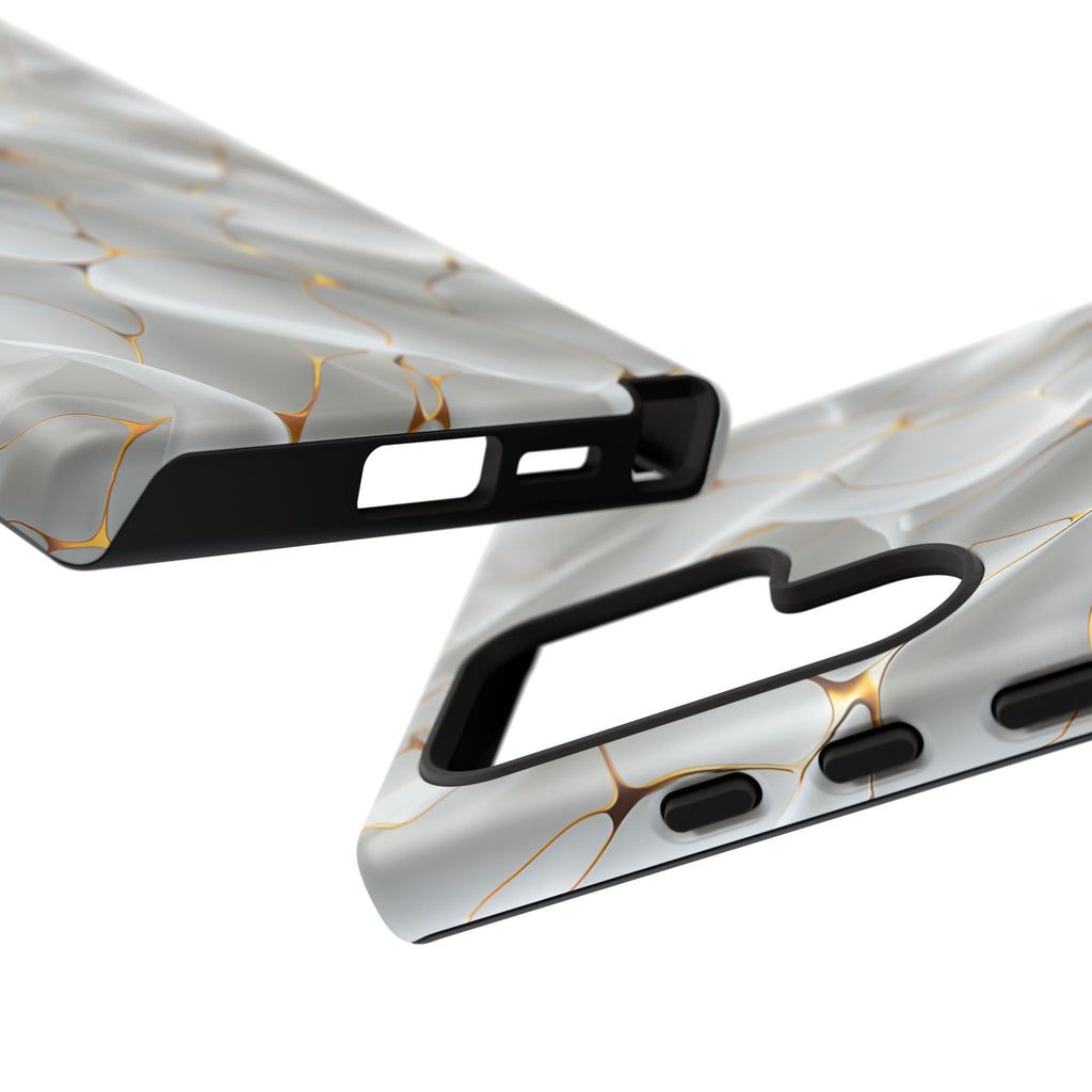 Elegant Phone Case with Golden Accents, Protective Mobile Cover, Stylish Tech Accessory, Perfect Gift for Any Occasion