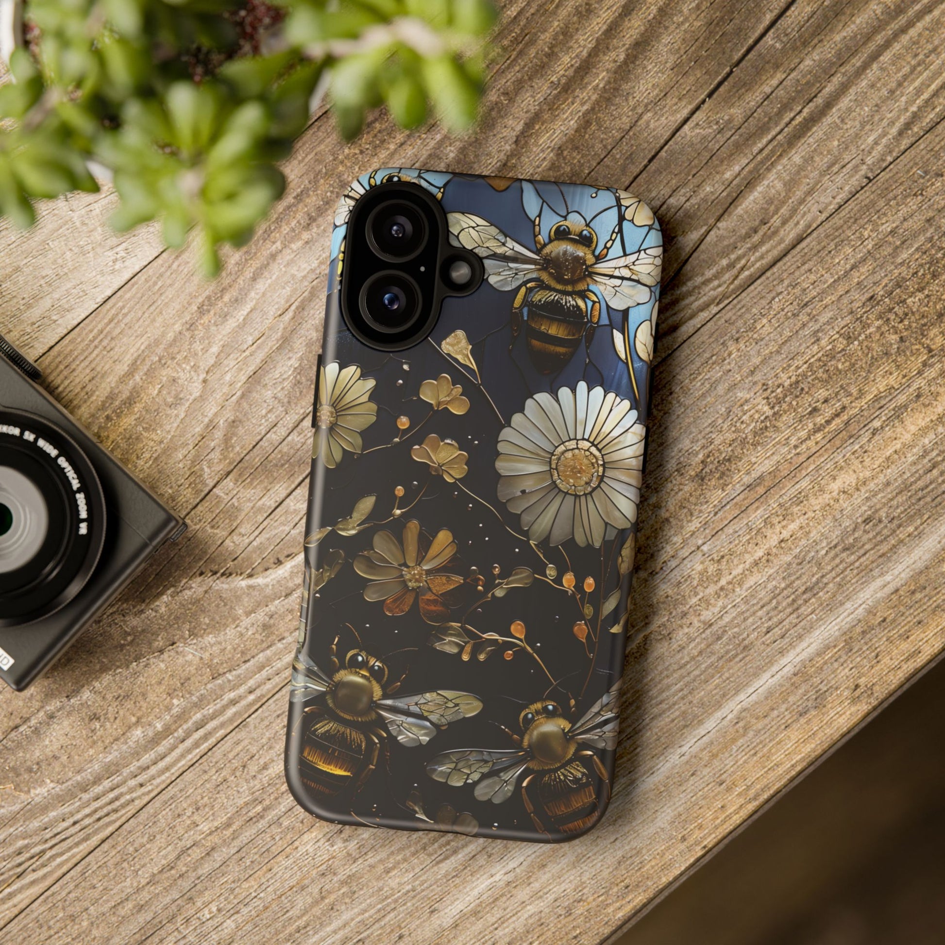 Bee & Flower Phone Cases - Tough, Stylish Protection, Gifts for Nature Lovers, Floral Phone Accessories, Cute Cases for All Ages