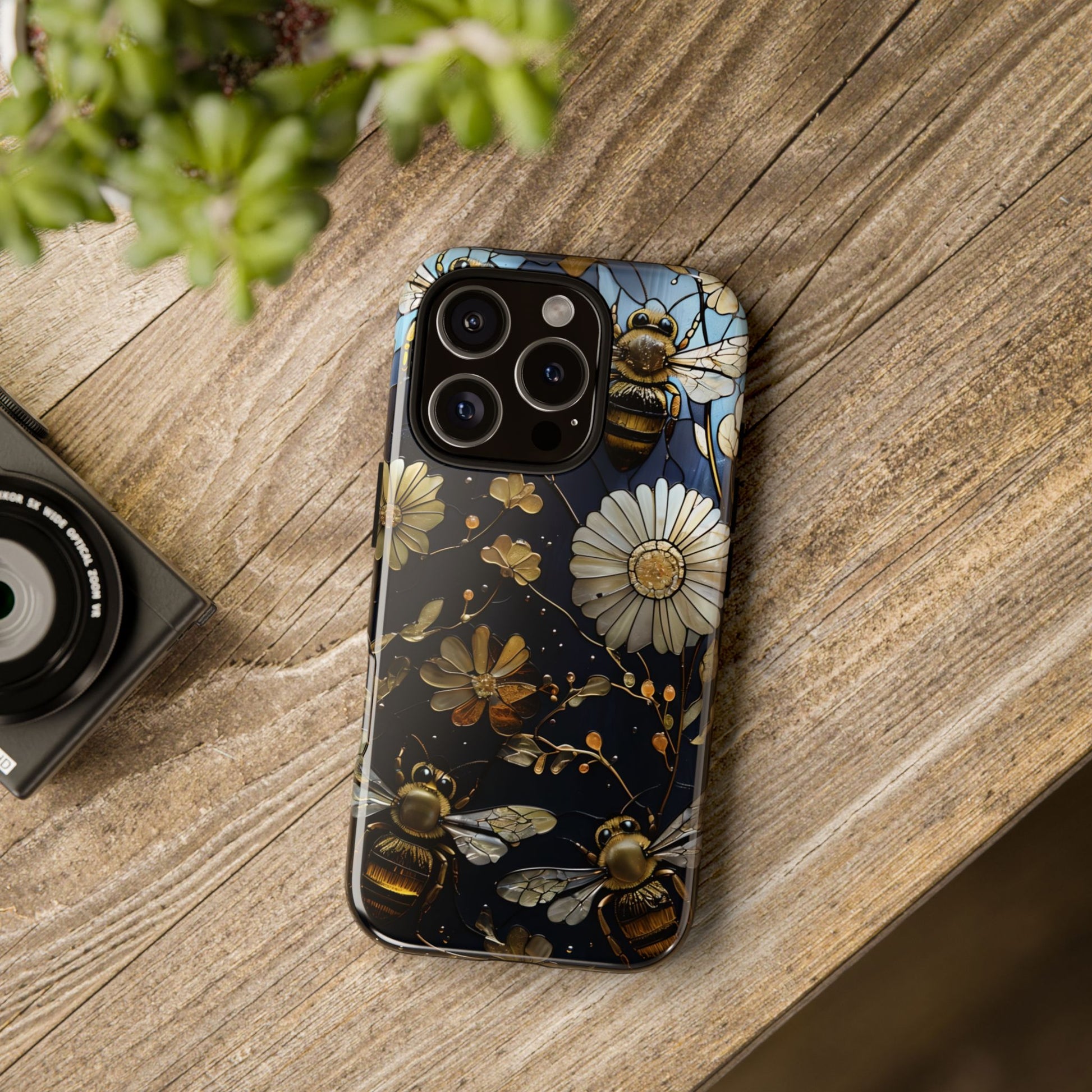 Bee & Flower Phone Cases - Tough, Stylish Protection, Gifts for Nature Lovers, Floral Phone Accessories, Cute Cases for All Ages