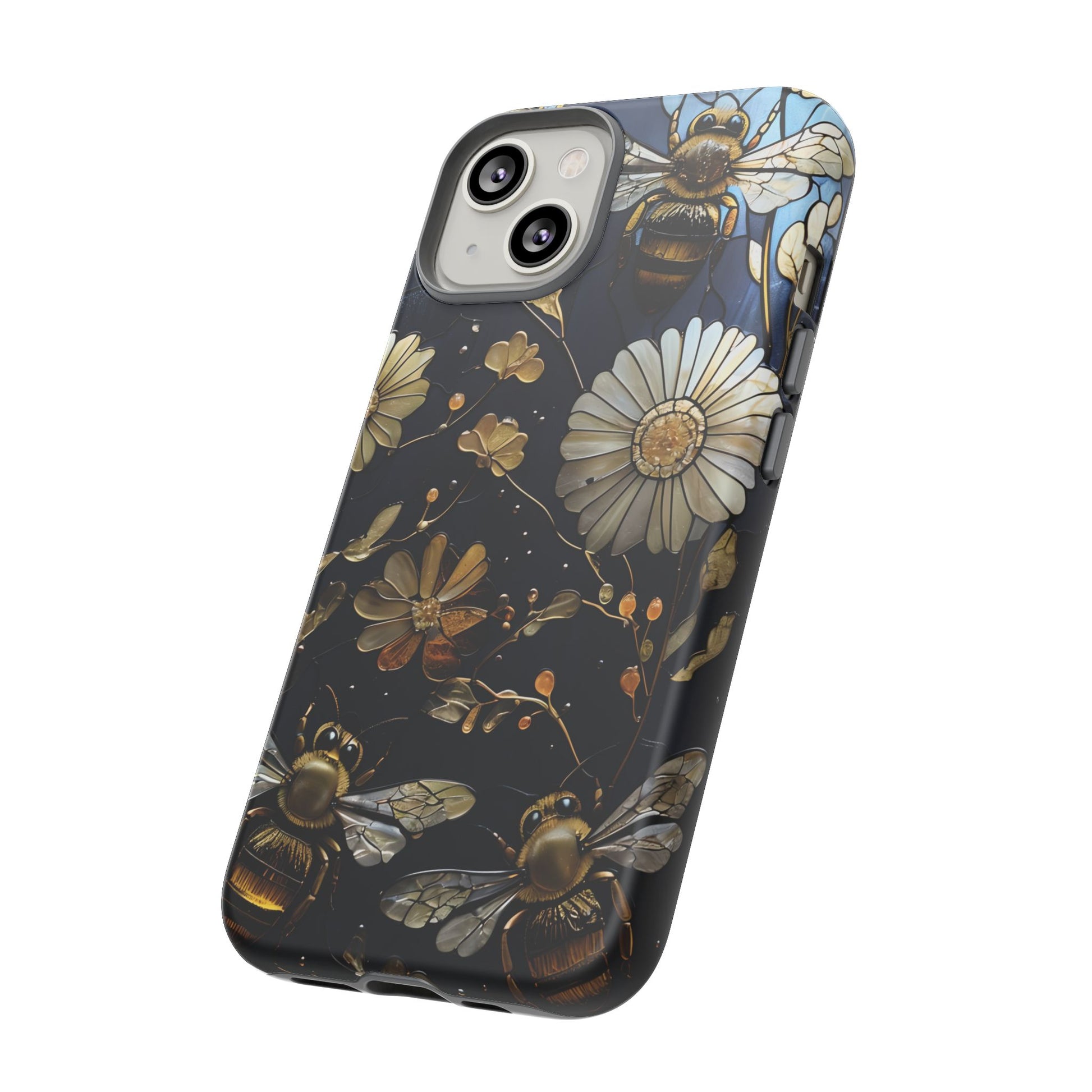 Bee & Flower Phone Cases - Tough, Stylish Protection, Gifts for Nature Lovers, Floral Phone Accessories, Cute Cases for All Ages