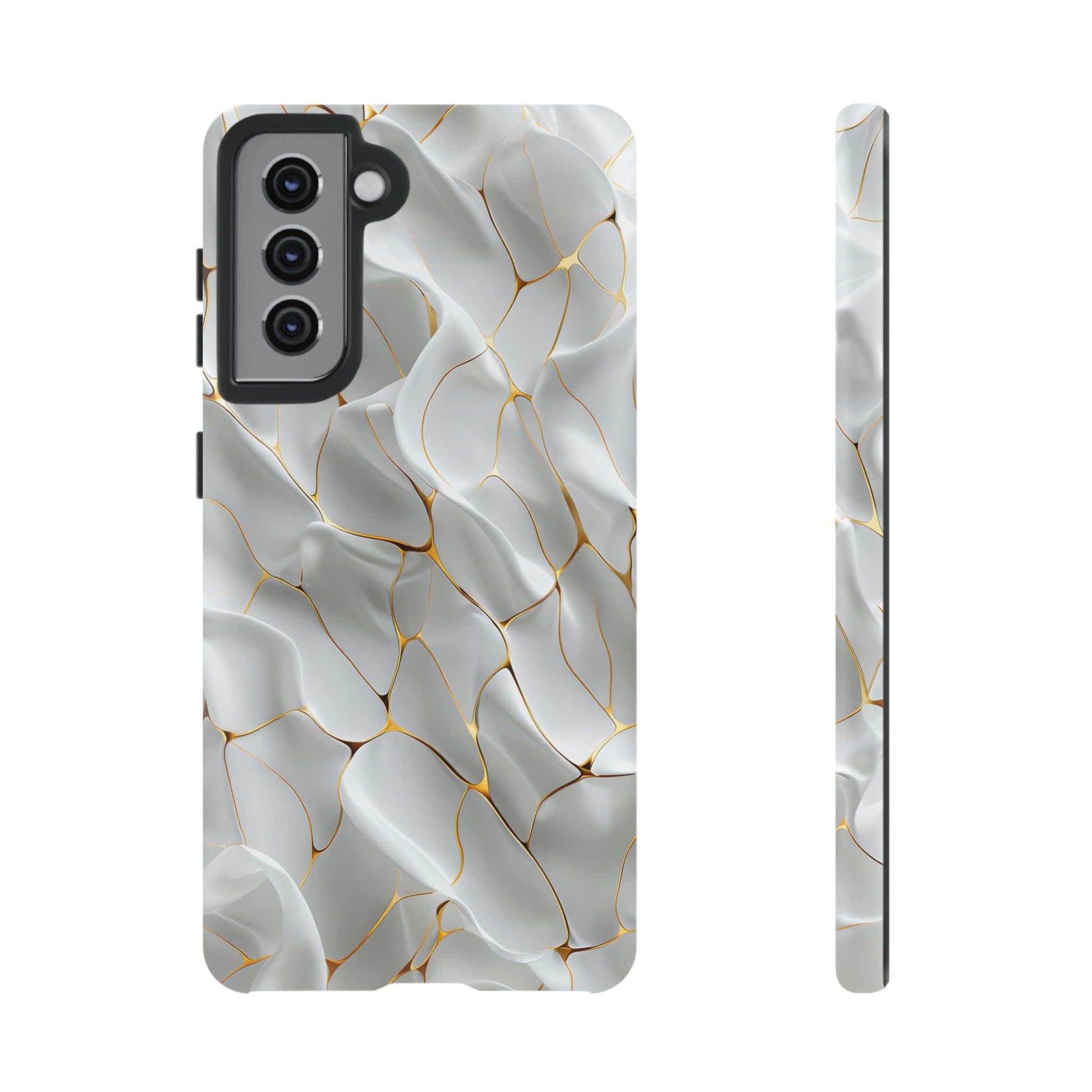 Elegant Phone Case with Golden Accents, Protective Mobile Cover, Stylish Tech Accessory, Perfect Gift for Any Occasion