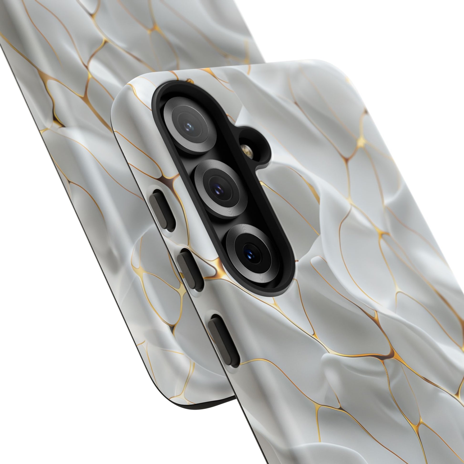 Elegant Phone Case with Golden Accents, Protective Mobile Cover, Stylish Tech Accessory, Perfect Gift for Any Occasion
