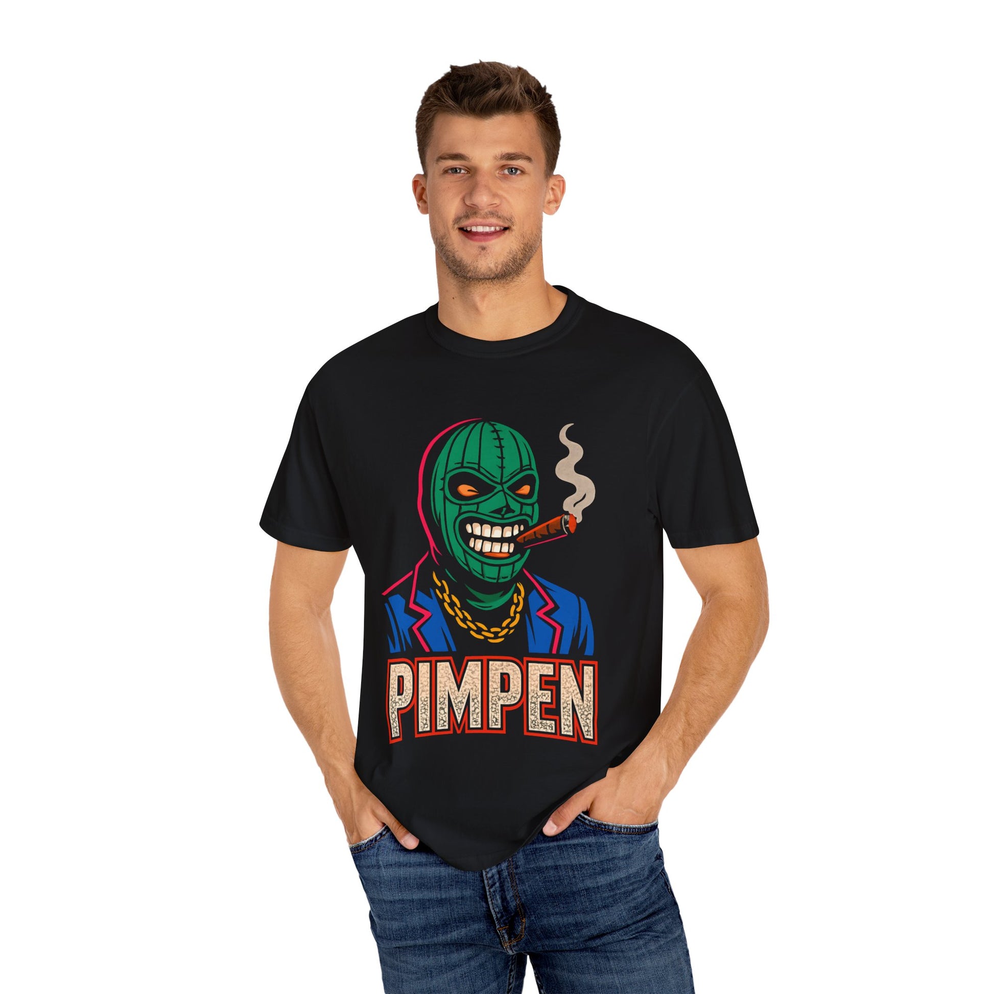 Vibrant Graphic Tee for Bold Individuals, Fun Casual Wear, Statement Shirt, Unique Gift, Streetwear Style, Men's & Women's Apparel