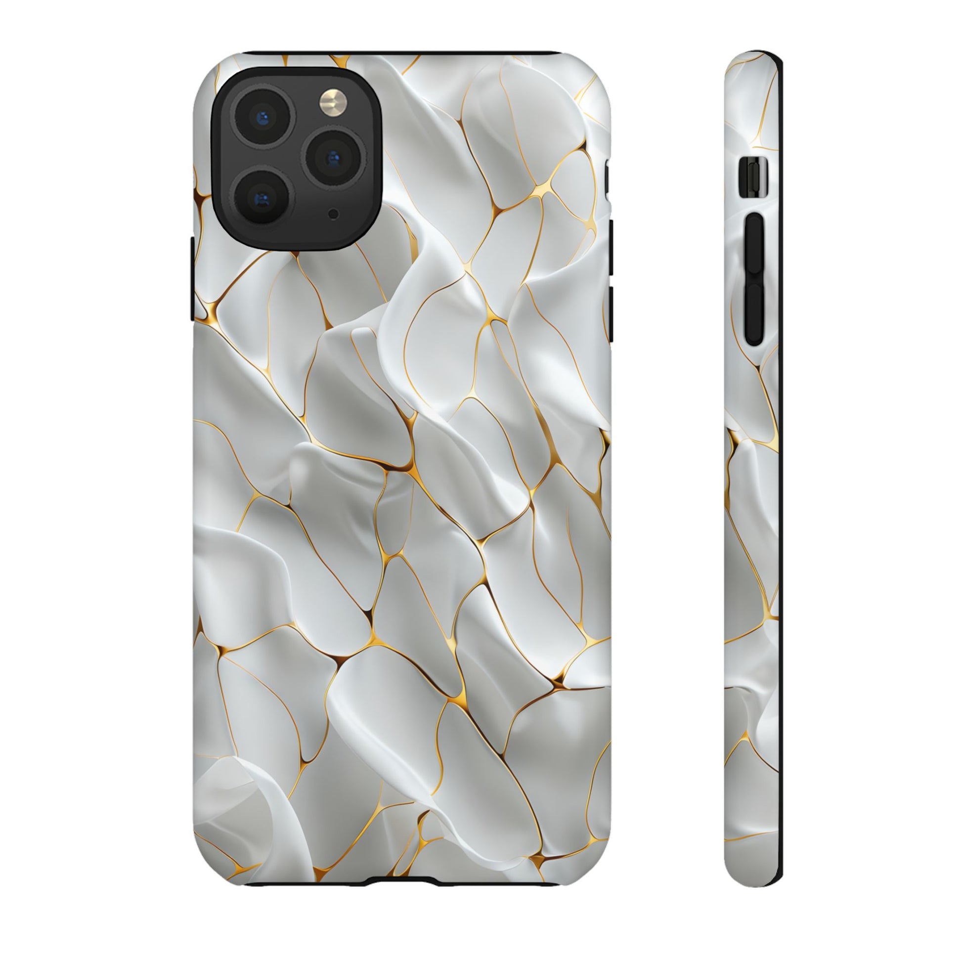 Elegant Phone Case with Golden Accents, Protective Mobile Cover, Stylish Tech Accessory, Perfect Gift for Any Occasion