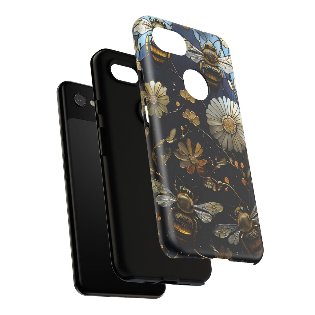 Bee & Flower Phone Cases - Tough, Stylish Protection, Gifts for Nature Lovers, Floral Phone Accessories, Cute Cases for All Ages