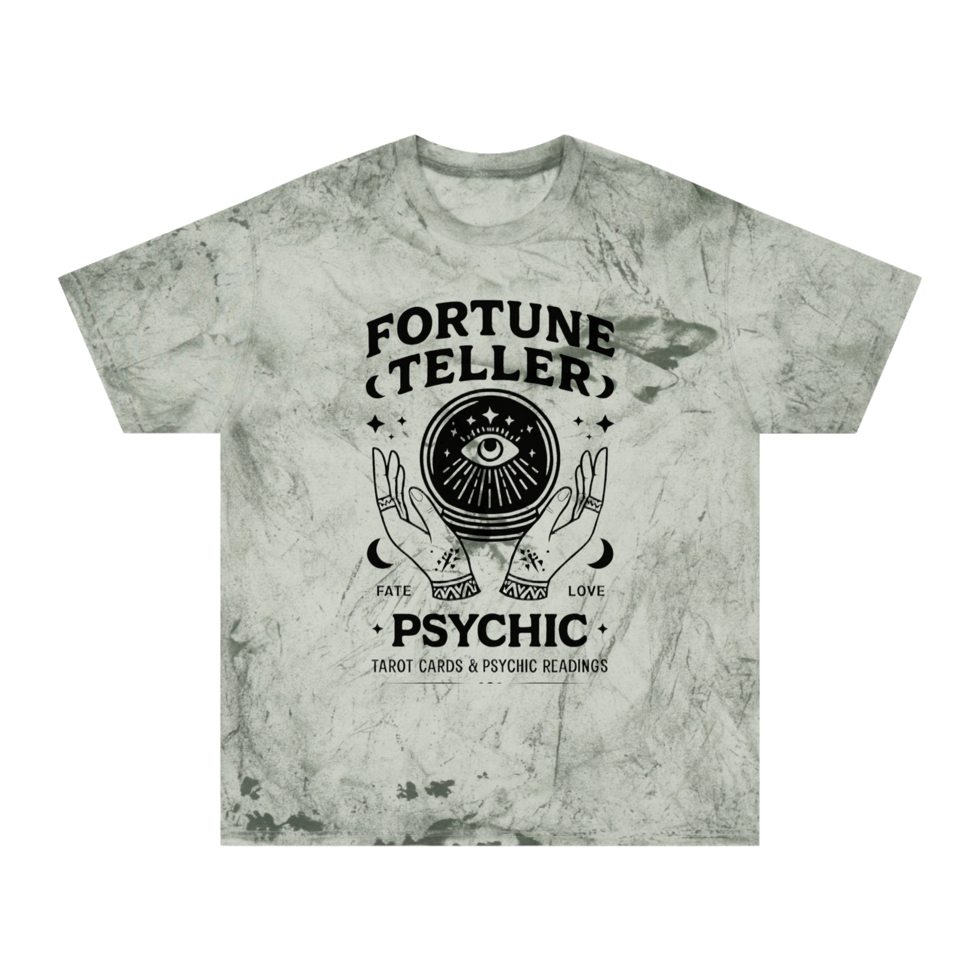 Psychic Fortune Teller T-Shirt, Unisex Tee, Spiritual Gift, Astrology Apparel, Tarot Card Top, Boho Style Tee