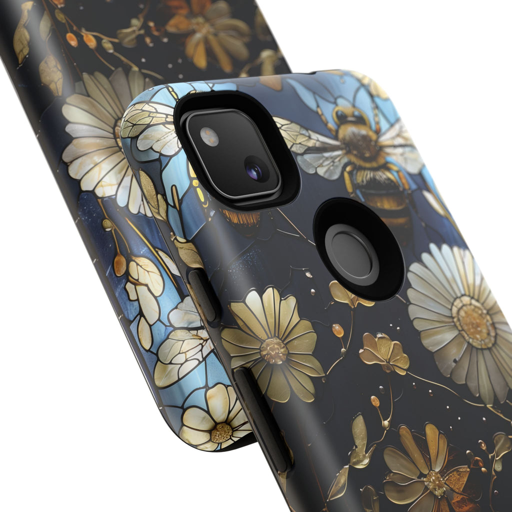 Bee & Flower Phone Cases - Tough, Stylish Protection, Gifts for Nature Lovers, Floral Phone Accessories, Cute Cases for All Ages