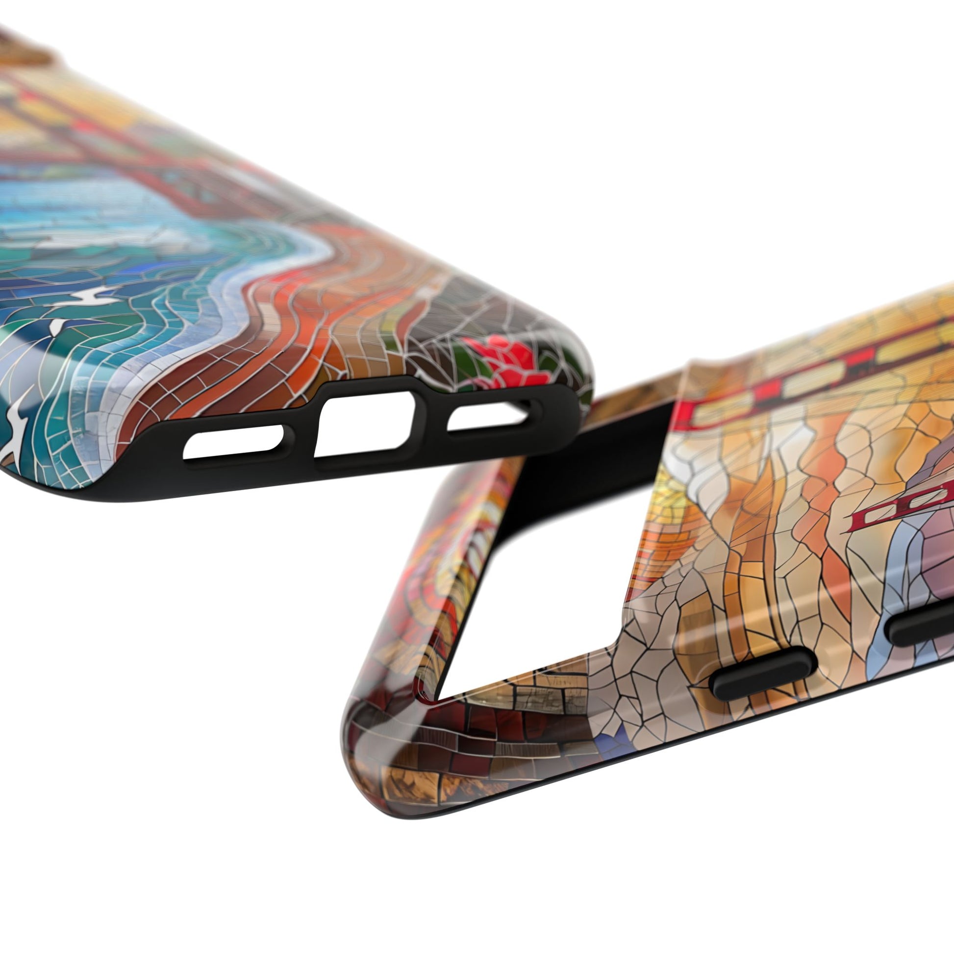 Golden Gate Bridge Phone Case, Artistic Phone Cover, Unique Gift for Travelers, Vibrant Cell Phone Accessory, Nature-Inspired Design