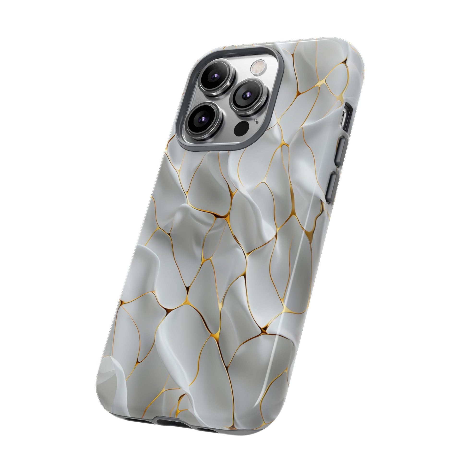 Elegant Phone Case with Golden Accents, Protective Mobile Cover, Stylish Tech Accessory, Perfect Gift for Any Occasion