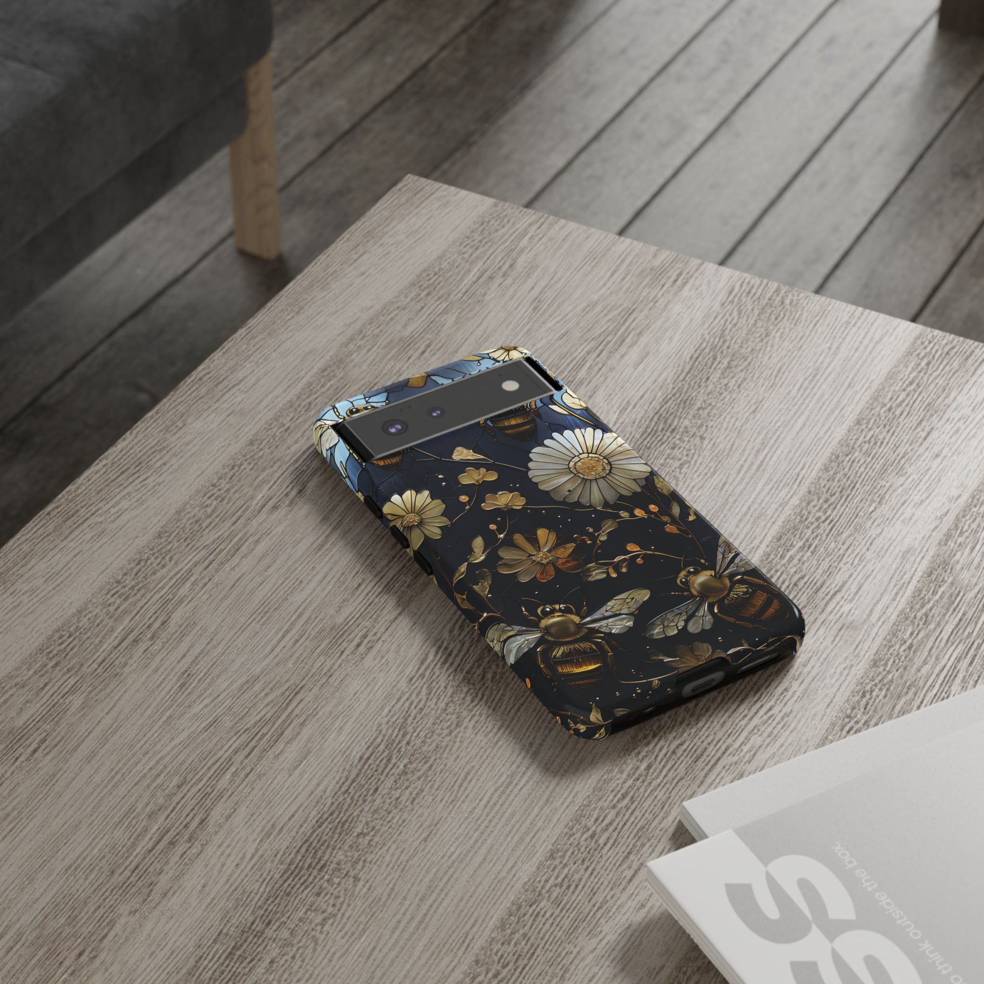 Bee & Flower Phone Cases - Tough, Stylish Protection, Gifts for Nature Lovers, Floral Phone Accessories, Cute Cases for All Ages