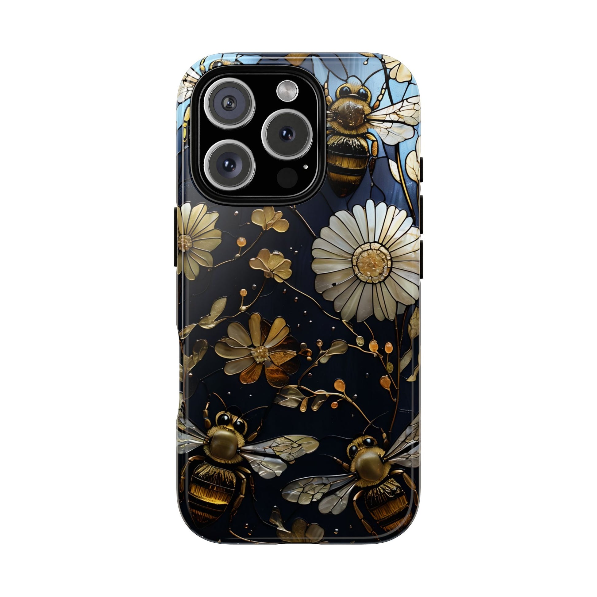 Bee & Flower Phone Cases - Tough, Stylish Protection, Gifts for Nature Lovers, Floral Phone Accessories, Cute Cases for All Ages