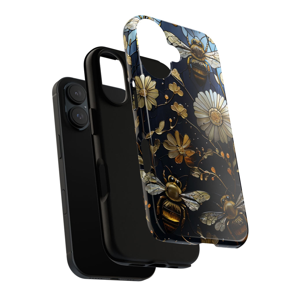 Bee & Flower Phone Cases - Tough, Stylish Protection, Gifts for Nature Lovers, Floral Phone Accessories, Cute Cases for All Ages
