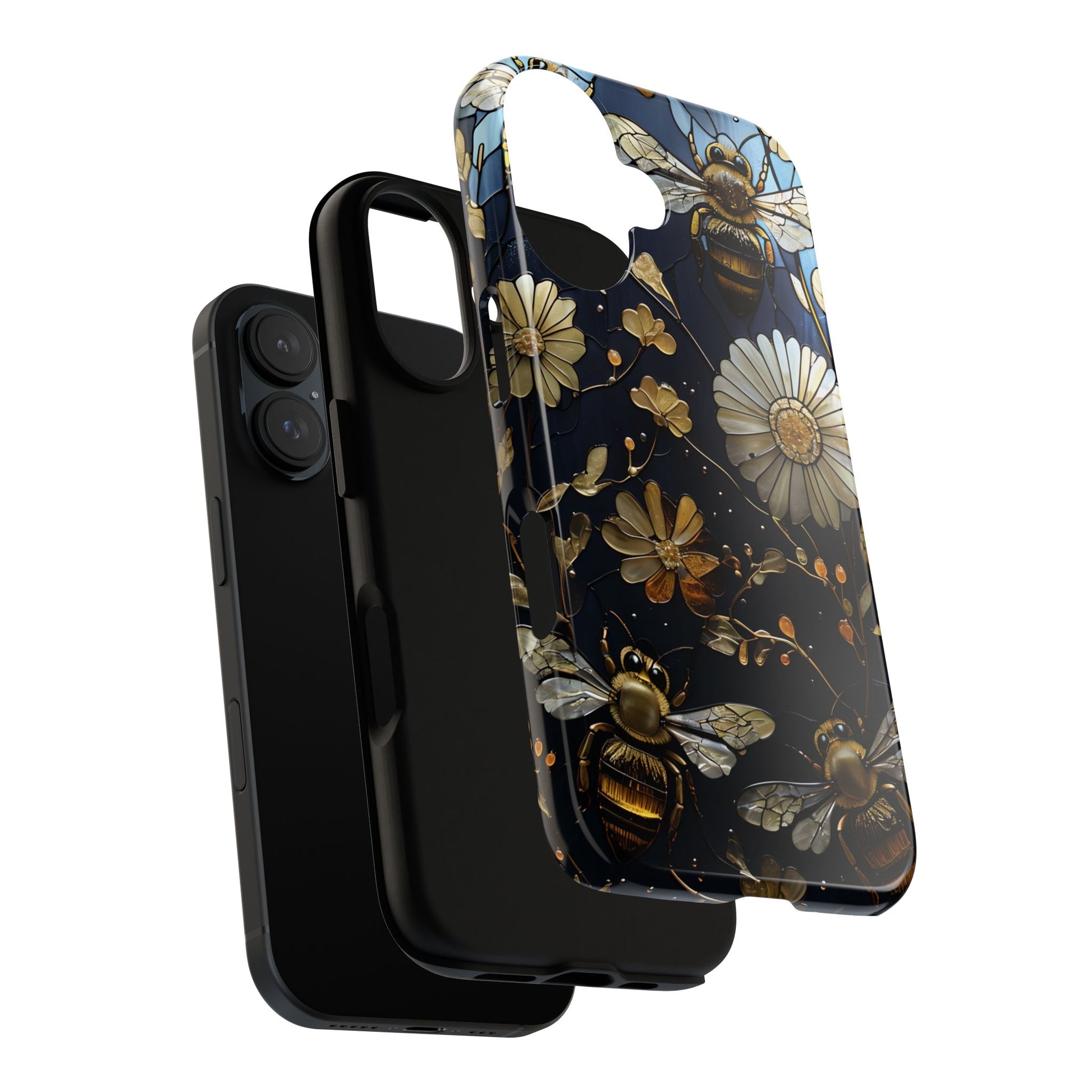 Bee & Flower Phone Cases - Tough, Stylish Protection, Gifts for Nature Lovers, Floral Phone Accessories, Cute Cases for All Ages