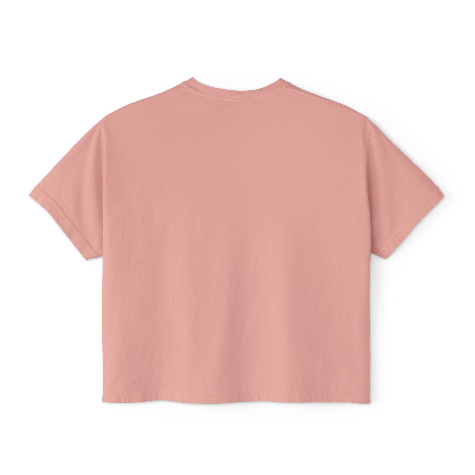 Chic Cherry Women's Boxy Tee, Casual T-Shirt, Summer Top, Gift for Her, Trendy Graphic Tee