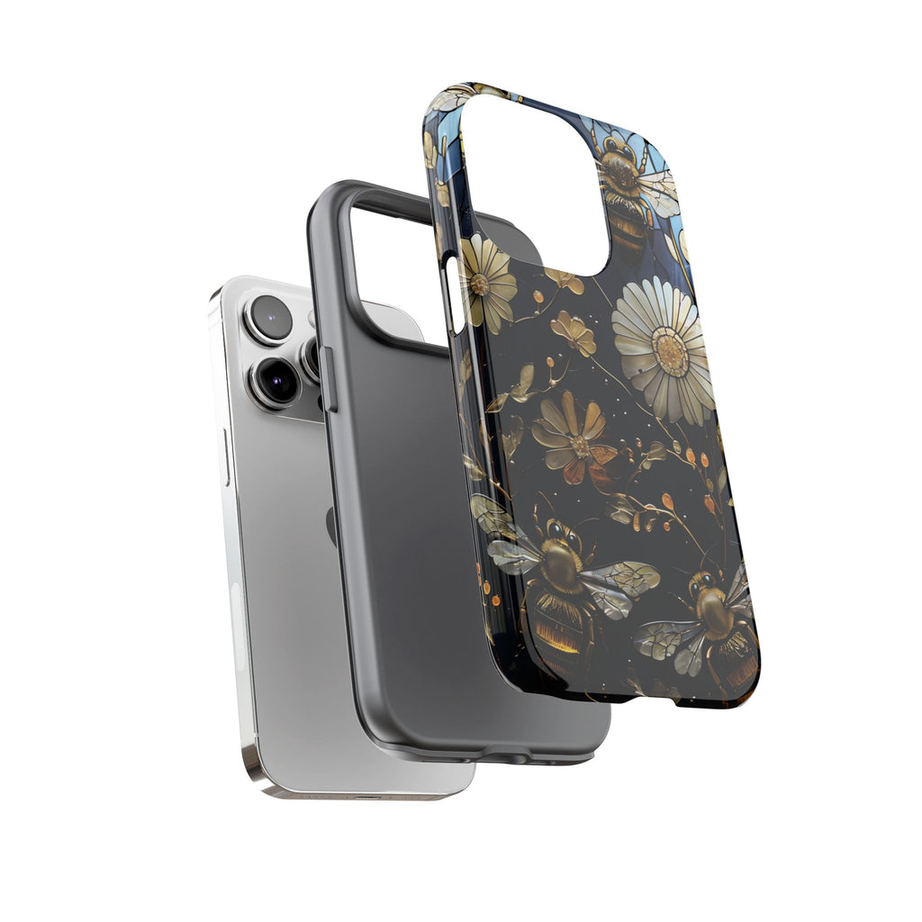 Bee & Flower Phone Cases - Tough, Stylish Protection, Gifts for Nature Lovers, Floral Phone Accessories, Cute Cases for All Ages