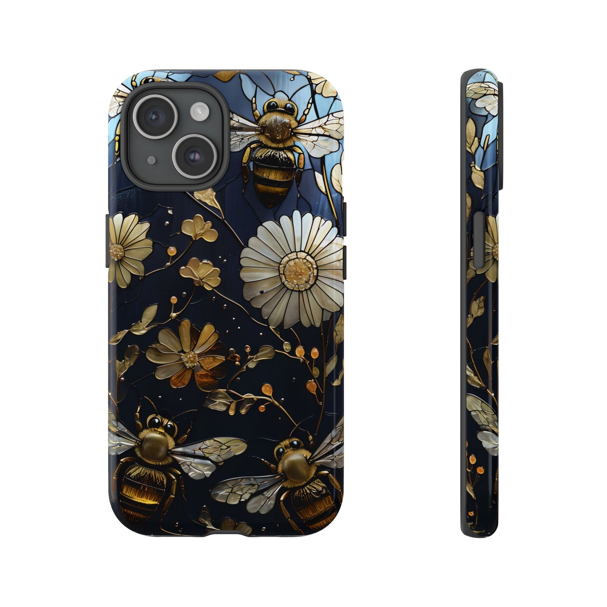 Bee & Flower Phone Cases - Tough, Stylish Protection, Gifts for Nature Lovers, Floral Phone Accessories, Cute Cases for All Ages