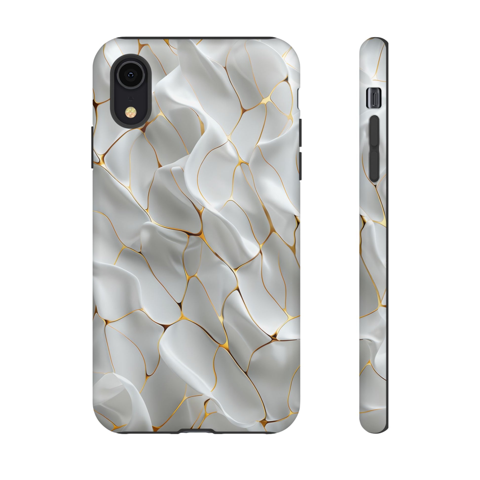 Elegant Phone Case with Golden Accents, Protective Mobile Cover, Stylish Tech Accessory, Perfect Gift for Any Occasion