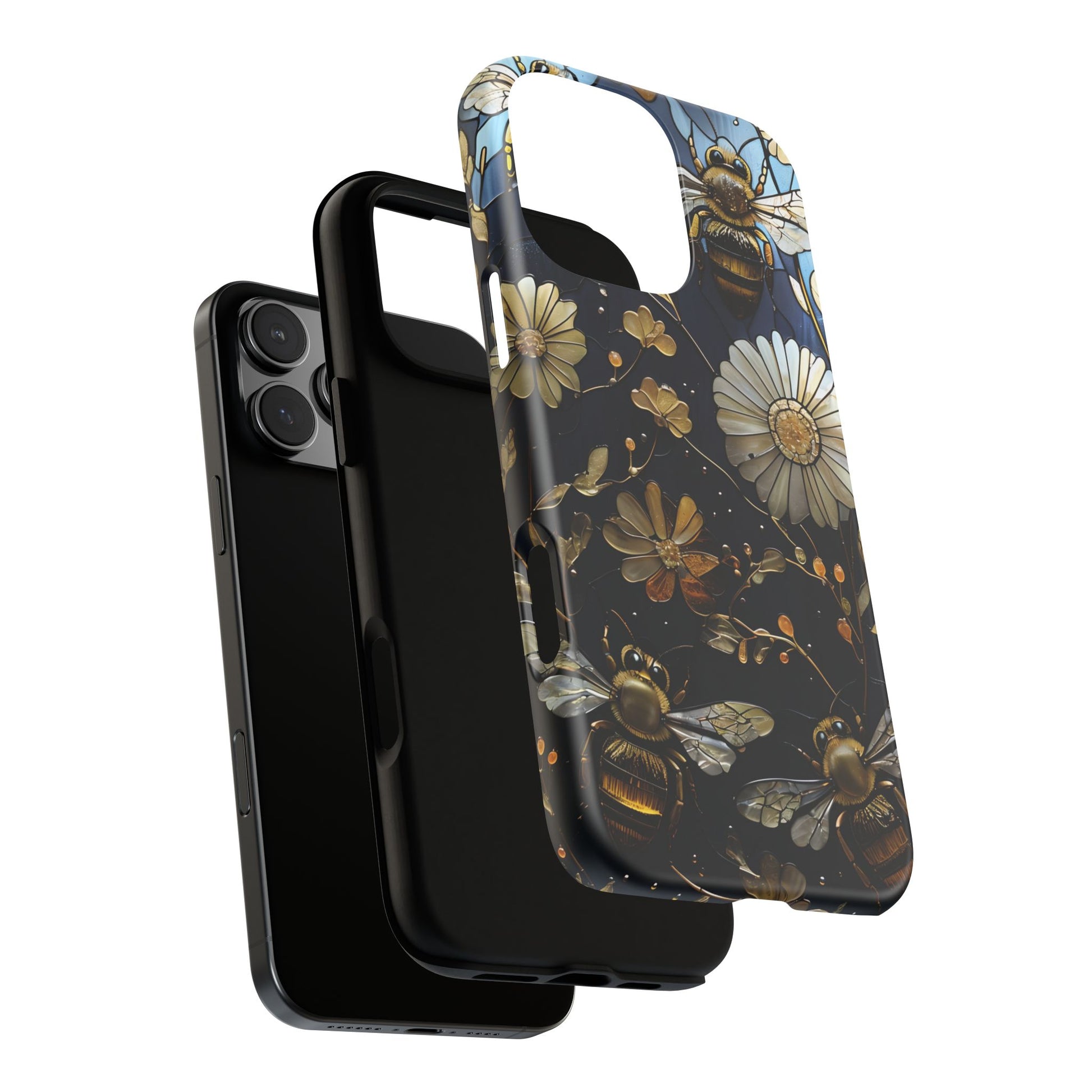 Bee & Flower Phone Cases - Tough, Stylish Protection, Gifts for Nature Lovers, Floral Phone Accessories, Cute Cases for All Ages