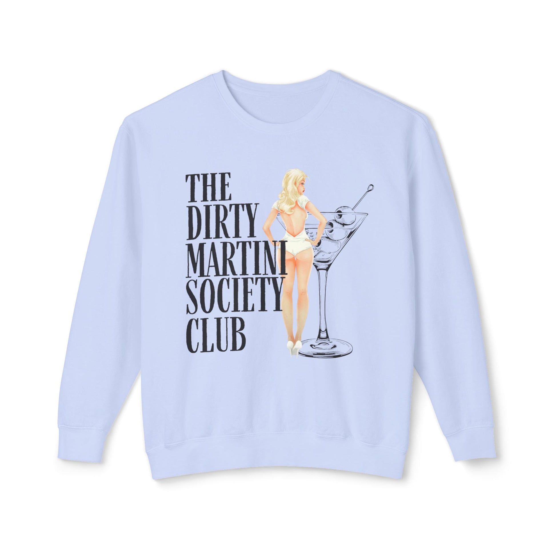 The Dirty Martini Society Club Unisex Crewneck Sweatshirt, Funny Party Gift, Cocktail Lover Apparel, Cozy Outing Top, Trendy Fashion [...]