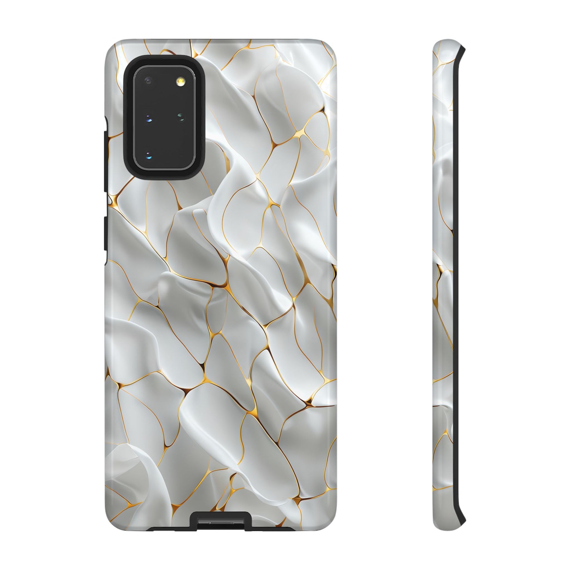 Elegant Phone Case with Golden Accents, Protective Mobile Cover, Stylish Tech Accessory, Perfect Gift for Any Occasion