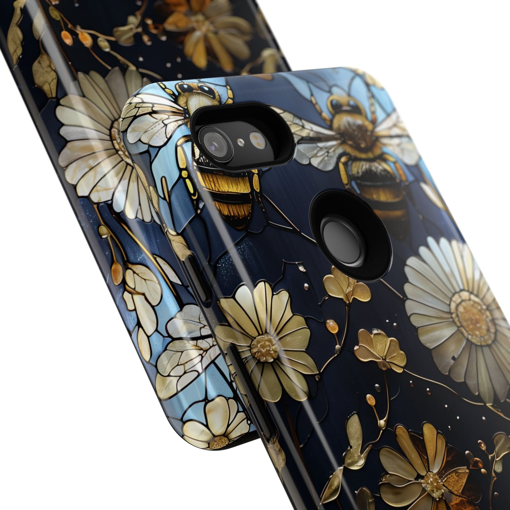 Bee & Flower Phone Cases - Tough, Stylish Protection, Gifts for Nature Lovers, Floral Phone Accessories, Cute Cases for All Ages