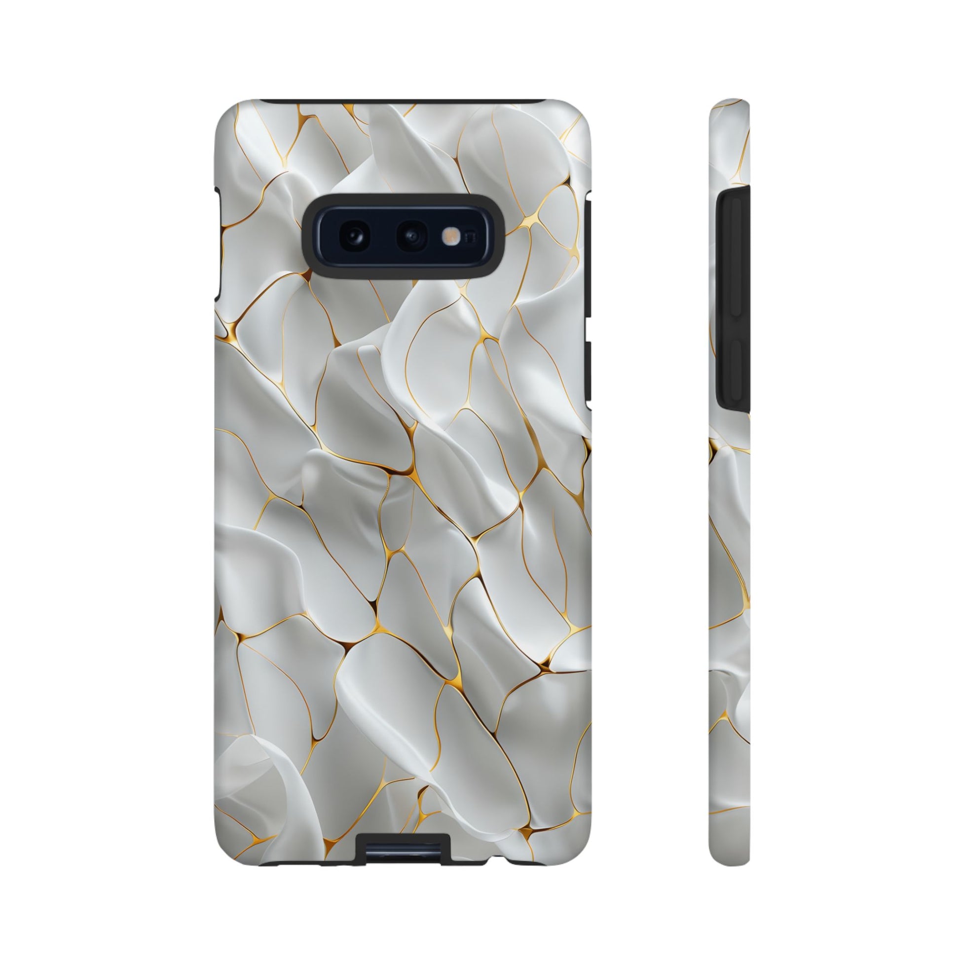 Elegant Phone Case with Golden Accents, Protective Mobile Cover, Stylish Tech Accessory, Perfect Gift for Any Occasion