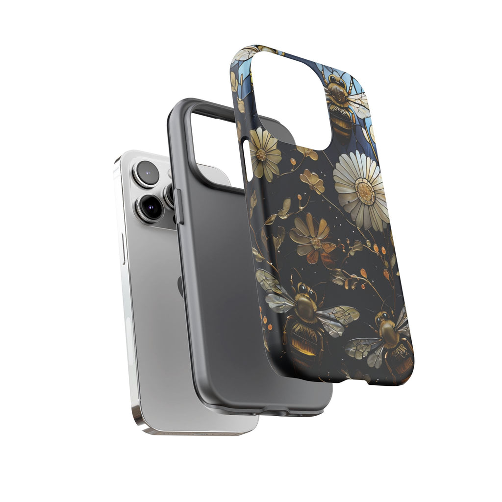 Bee & Flower Phone Cases - Tough, Stylish Protection, Gifts for Nature Lovers, Floral Phone Accessories, Cute Cases for All Ages