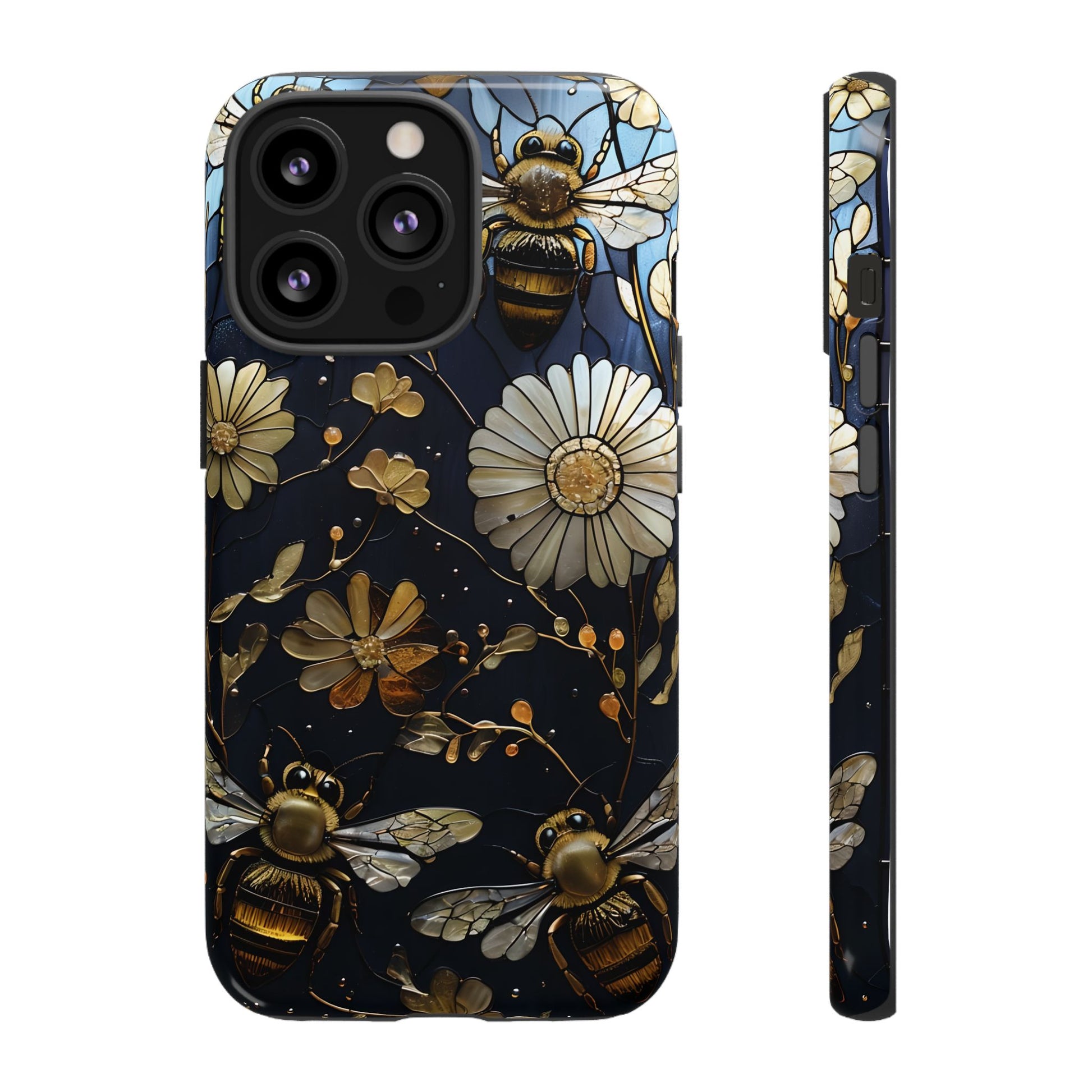 Bee & Flower Phone Cases - Tough, Stylish Protection, Gifts for Nature Lovers, Floral Phone Accessories, Cute Cases for All Ages