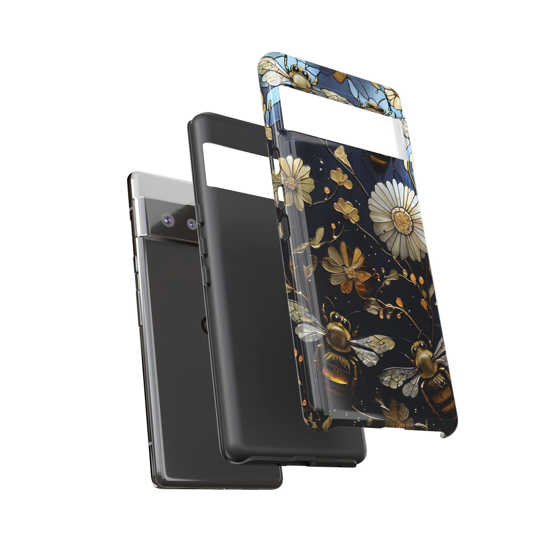 Bee & Flower Phone Cases - Tough, Stylish Protection, Gifts for Nature Lovers, Floral Phone Accessories, Cute Cases for All Ages