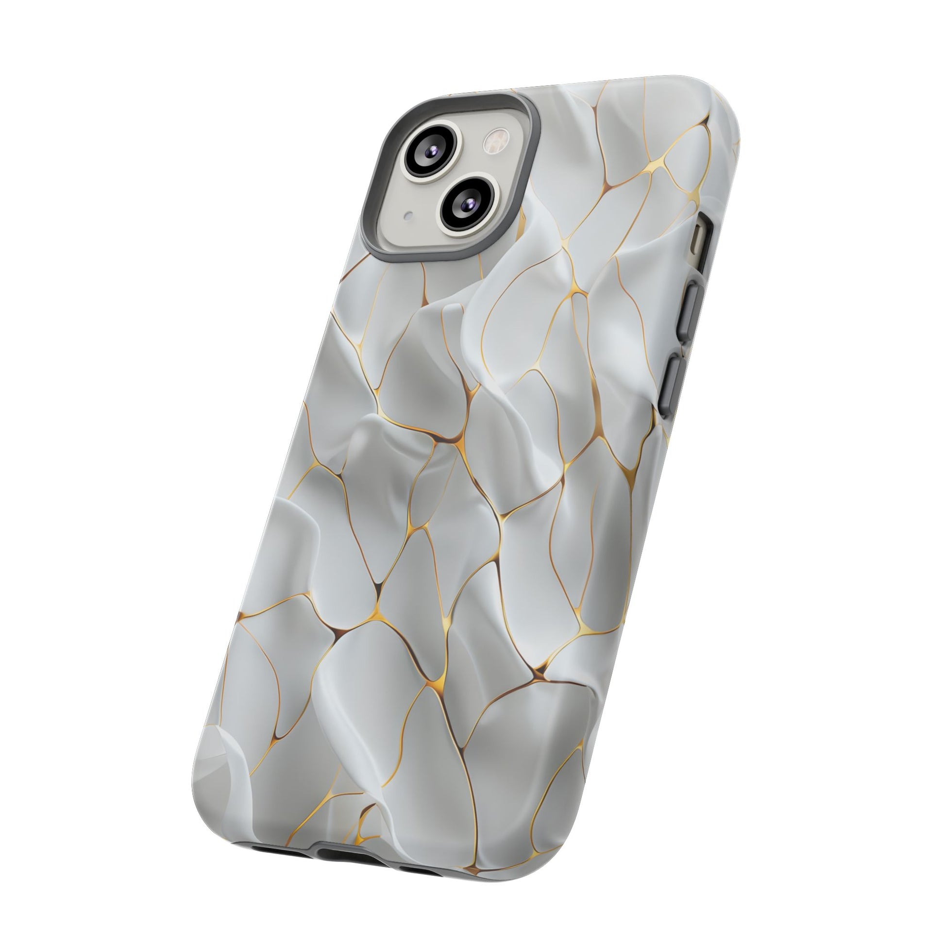 Elegant Phone Case with Golden Accents, Protective Mobile Cover, Stylish Tech Accessory, Perfect Gift for Any Occasion