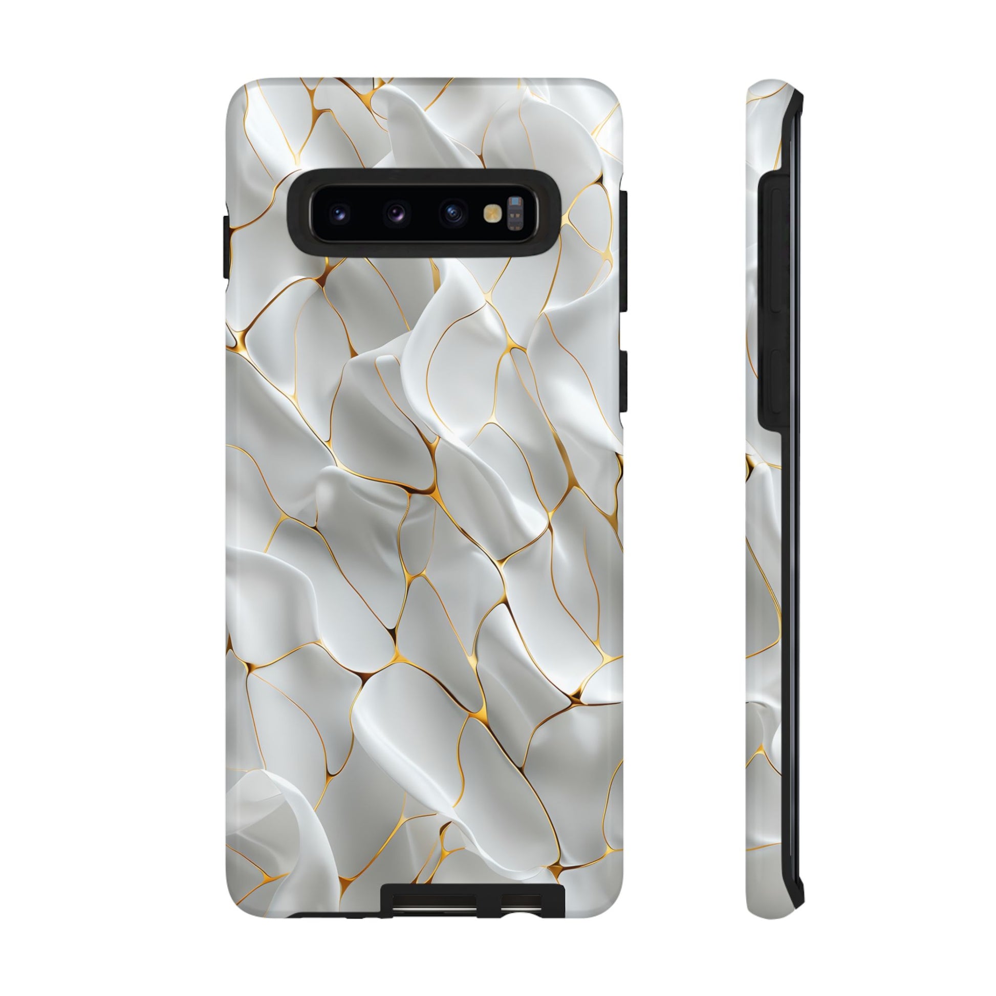 Elegant Phone Case with Golden Accents, Protective Mobile Cover, Stylish Tech Accessory, Perfect Gift for Any Occasion