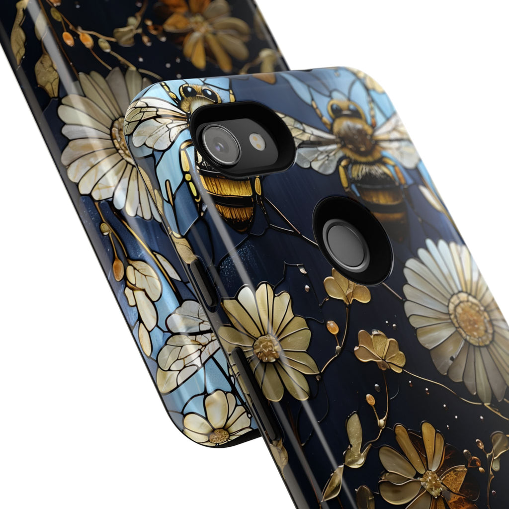 Bee & Flower Phone Cases - Tough, Stylish Protection, Gifts for Nature Lovers, Floral Phone Accessories, Cute Cases for All Ages