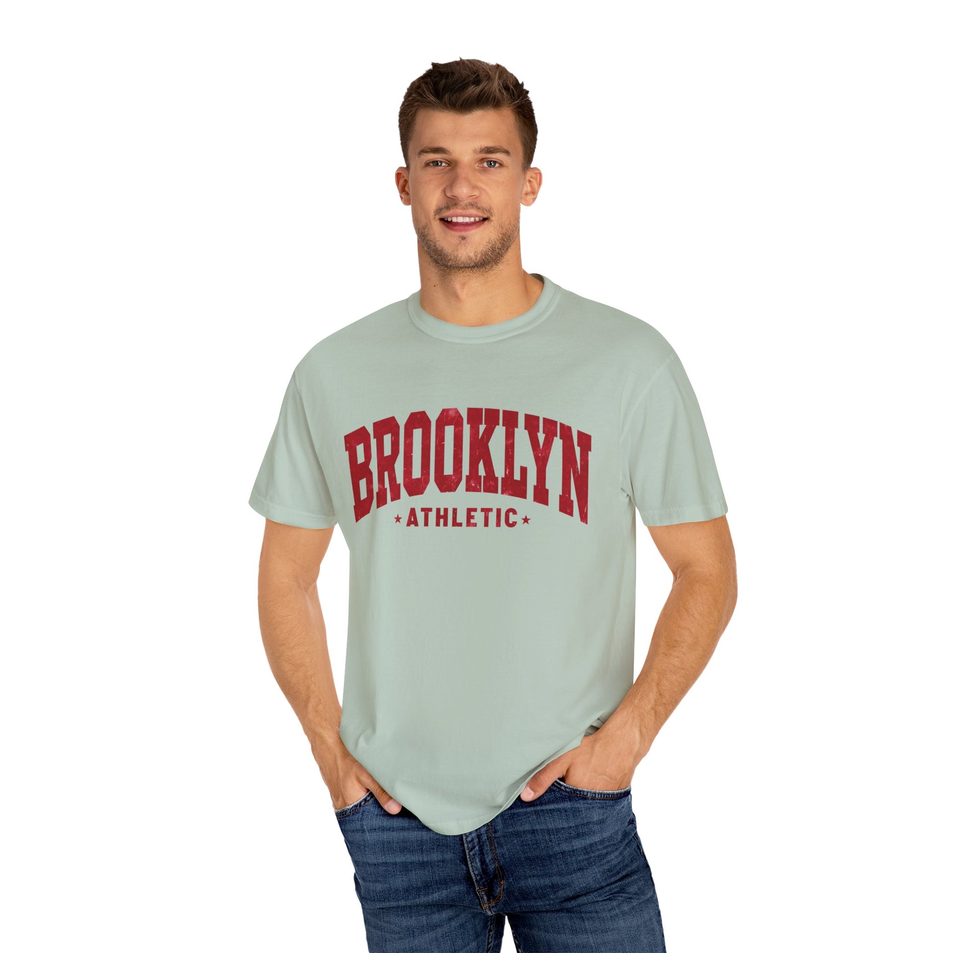 Brooklyn Athletic Unisex T-Shirt - Casual Streetwear, Gift for Him & Her, College Wear, Sports Enthusiast Apparel, Vintage Style Shirt
