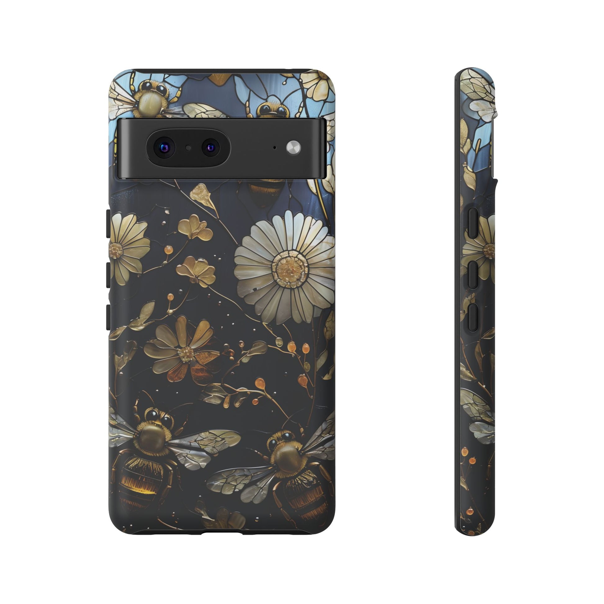 Bee & Flower Phone Cases - Tough, Stylish Protection, Gifts for Nature Lovers, Floral Phone Accessories, Cute Cases for All Ages