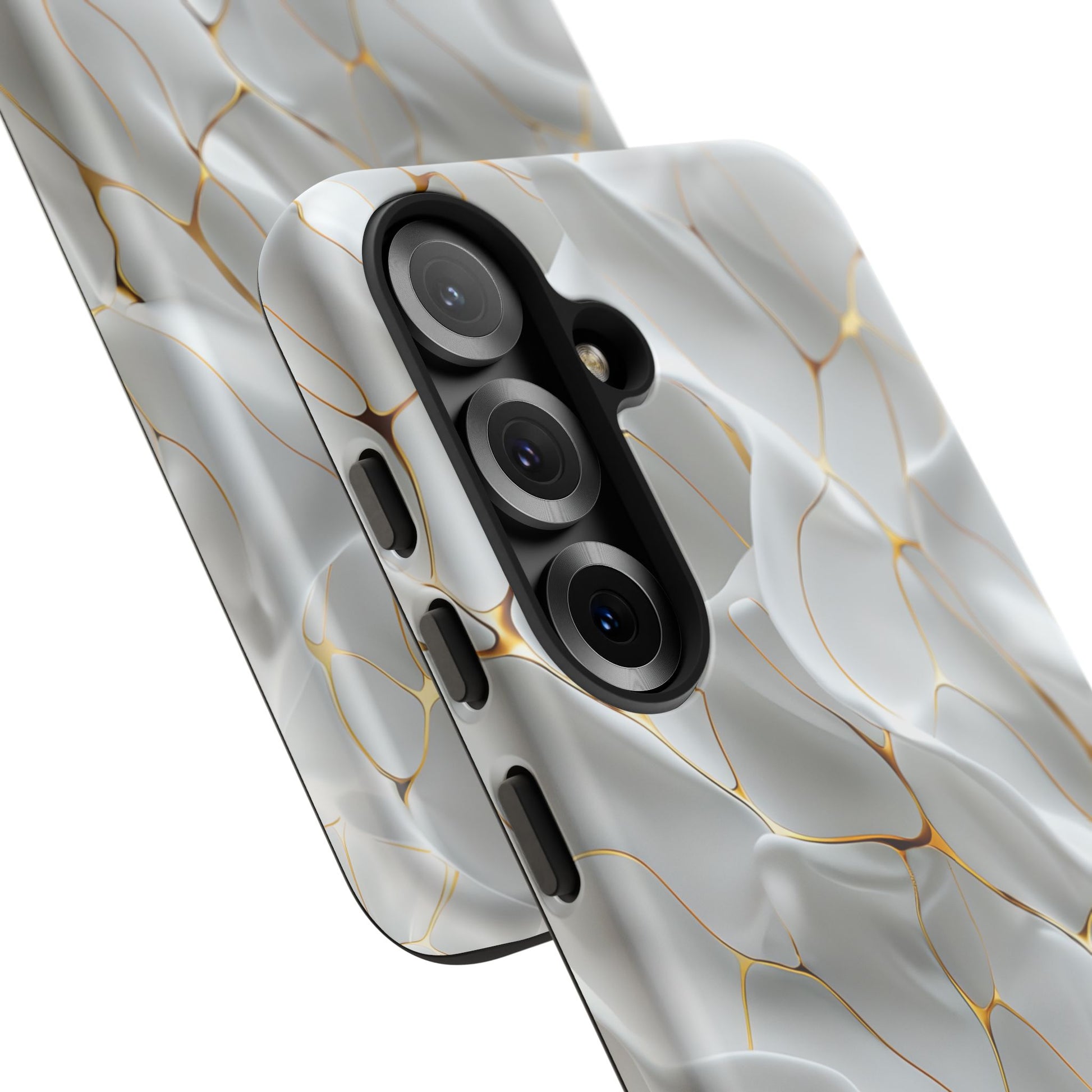 Elegant Phone Case with Golden Accents, Protective Mobile Cover, Stylish Tech Accessory, Perfect Gift for Any Occasion