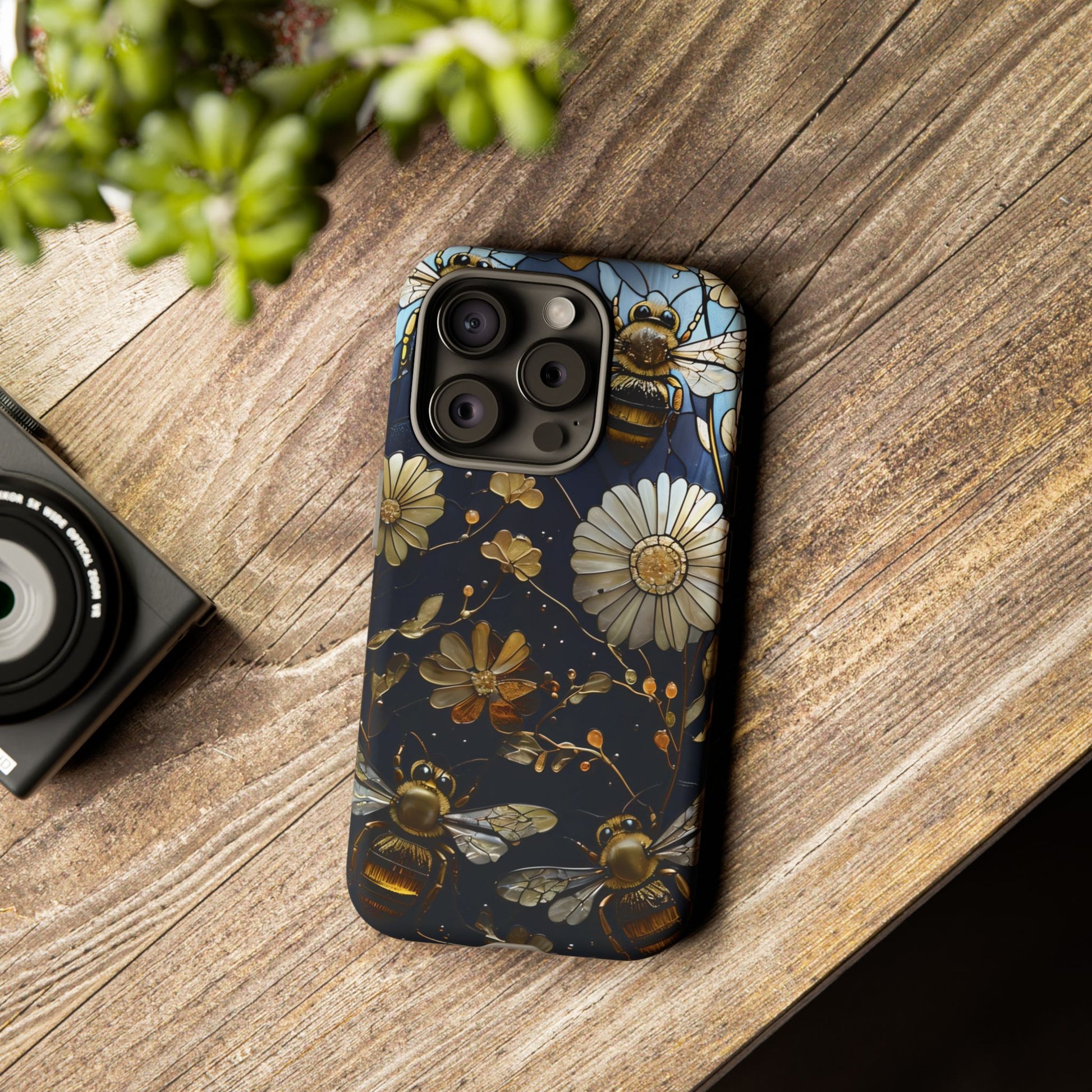 Bee & Flower Phone Cases - Tough, Stylish Protection, Gifts for Nature Lovers, Floral Phone Accessories, Cute Cases for All Ages