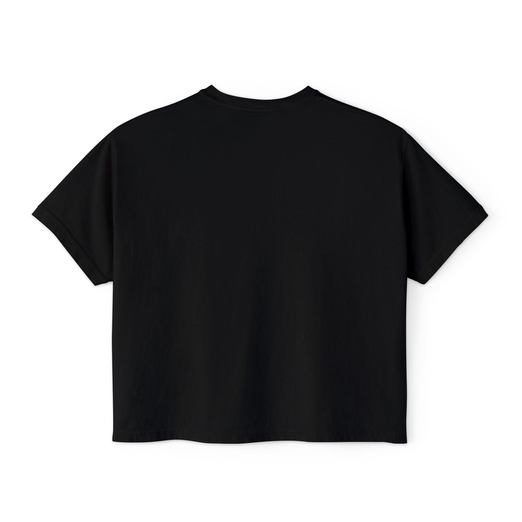 Call Me Graphic Women's Boxy Tee, Casual T-Shirt, Horror Aesthetic Top, Gift for Halloween Fans, Trendy Lounge Wear