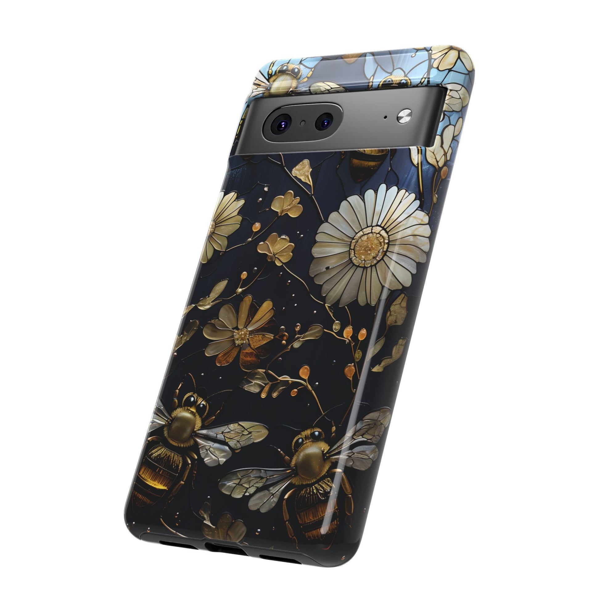 Bee & Flower Phone Cases - Tough, Stylish Protection, Gifts for Nature Lovers, Floral Phone Accessories, Cute Cases for All Ages