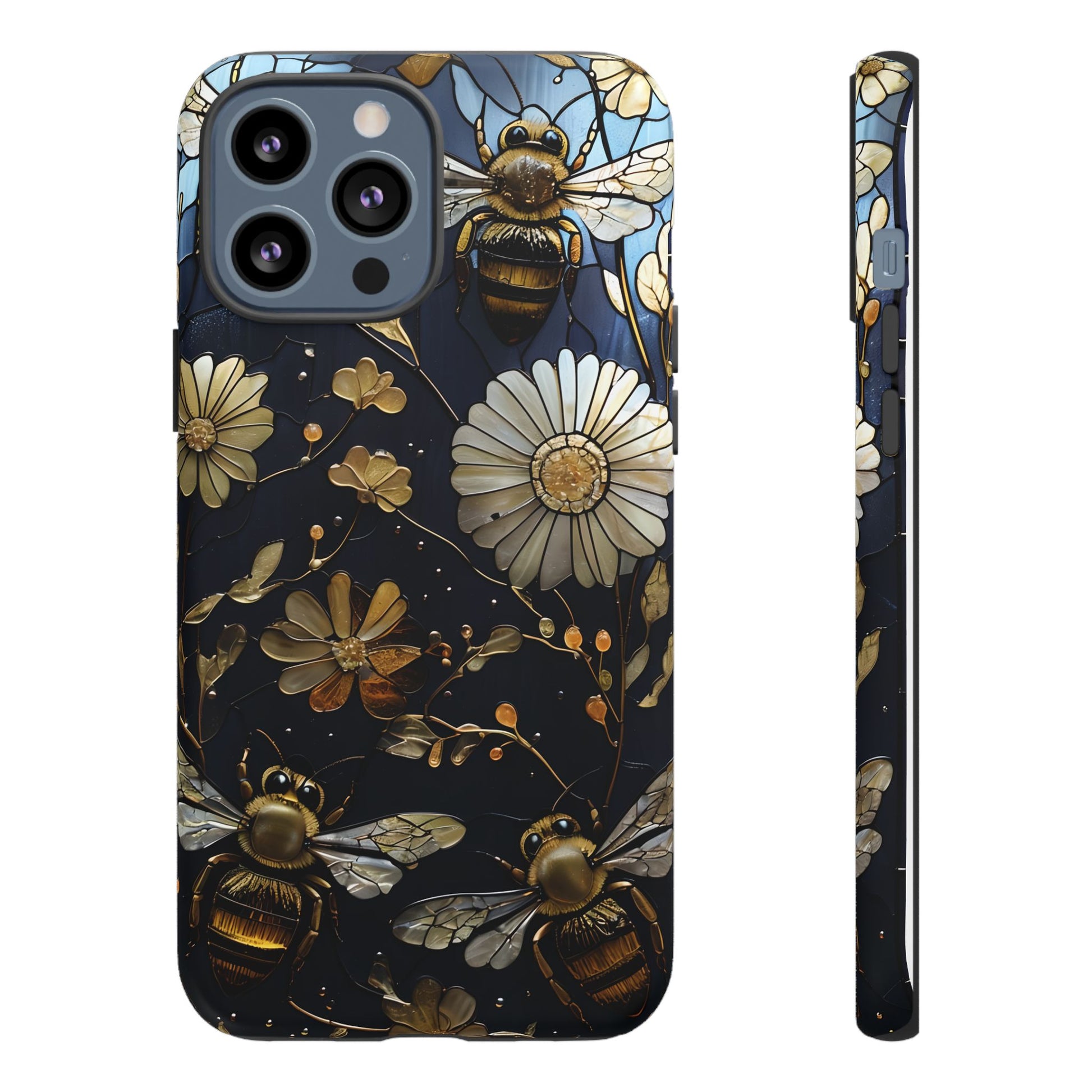 Bee & Flower Phone Cases - Tough, Stylish Protection, Gifts for Nature Lovers, Floral Phone Accessories, Cute Cases for All Ages