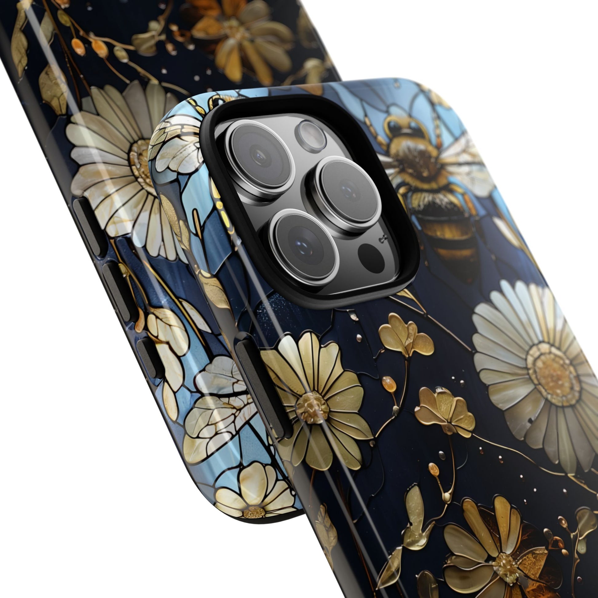 Bee & Flower Phone Cases - Tough, Stylish Protection, Gifts for Nature Lovers, Floral Phone Accessories, Cute Cases for All Ages