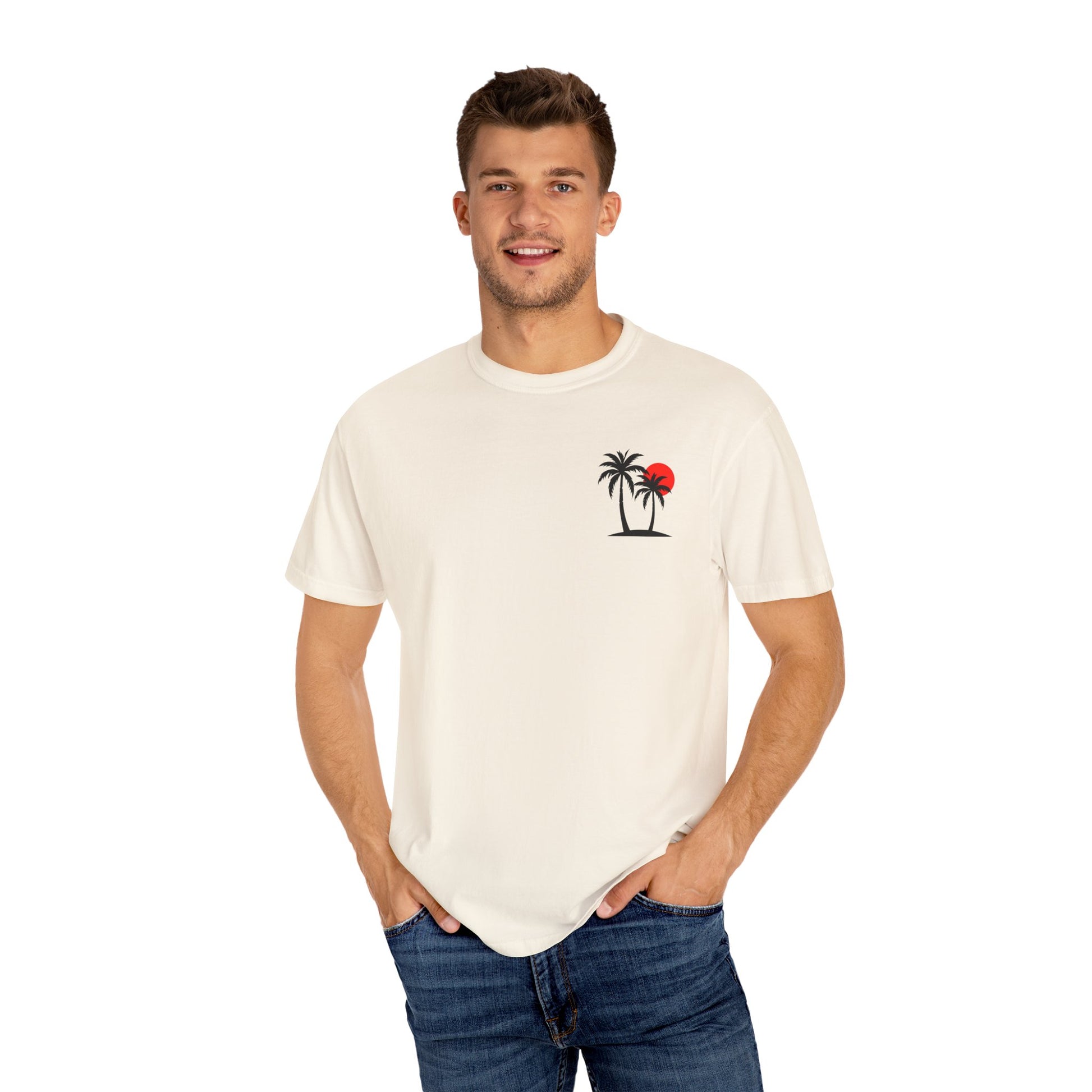 Tropical Vacation T-Shirt, Beachwear, Gift for Travel Lovers, Summer Tee, Vacation Apparel, Relaxed Style
