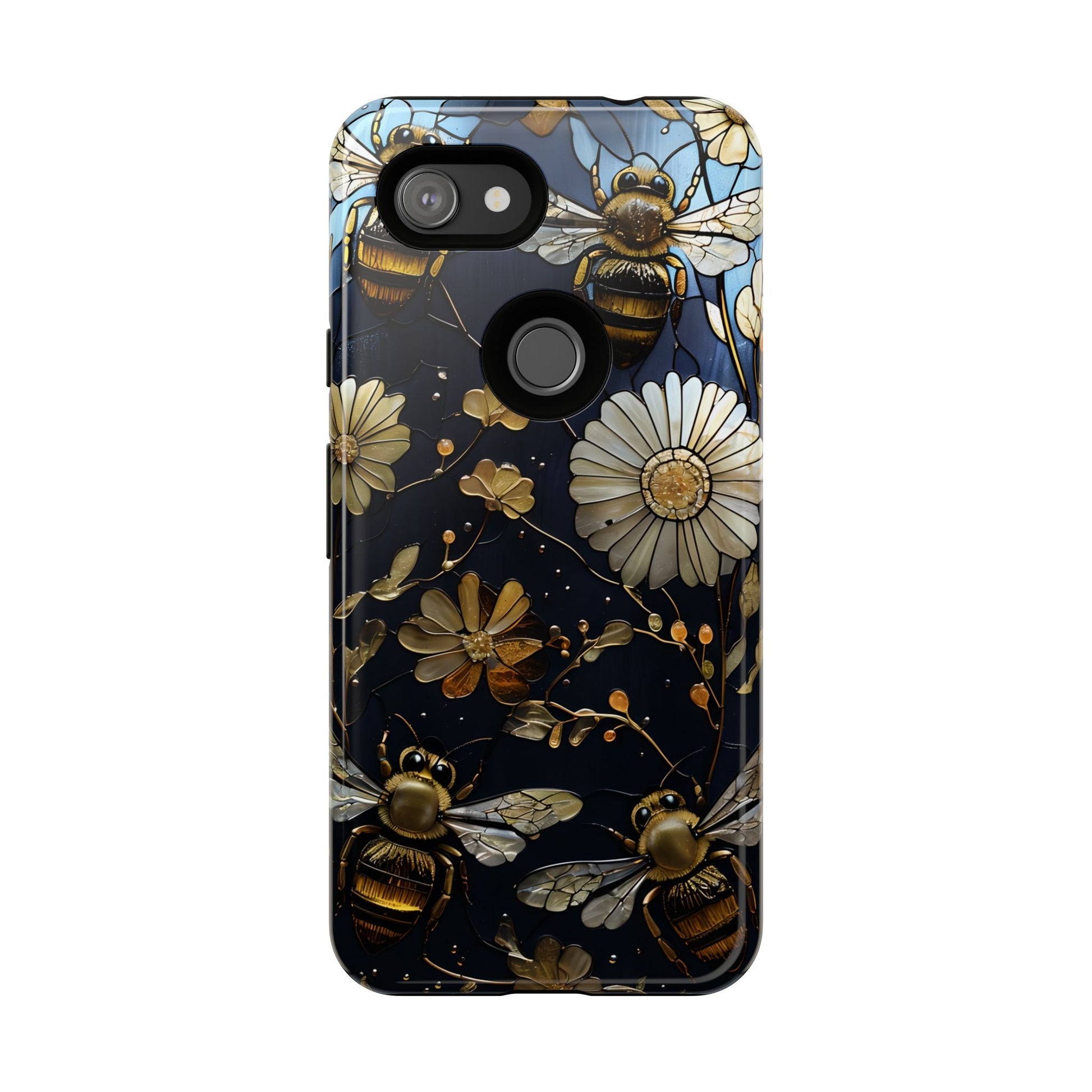 Bee & Flower Phone Cases - Tough, Stylish Protection, Gifts for Nature Lovers, Floral Phone Accessories, Cute Cases for All Ages