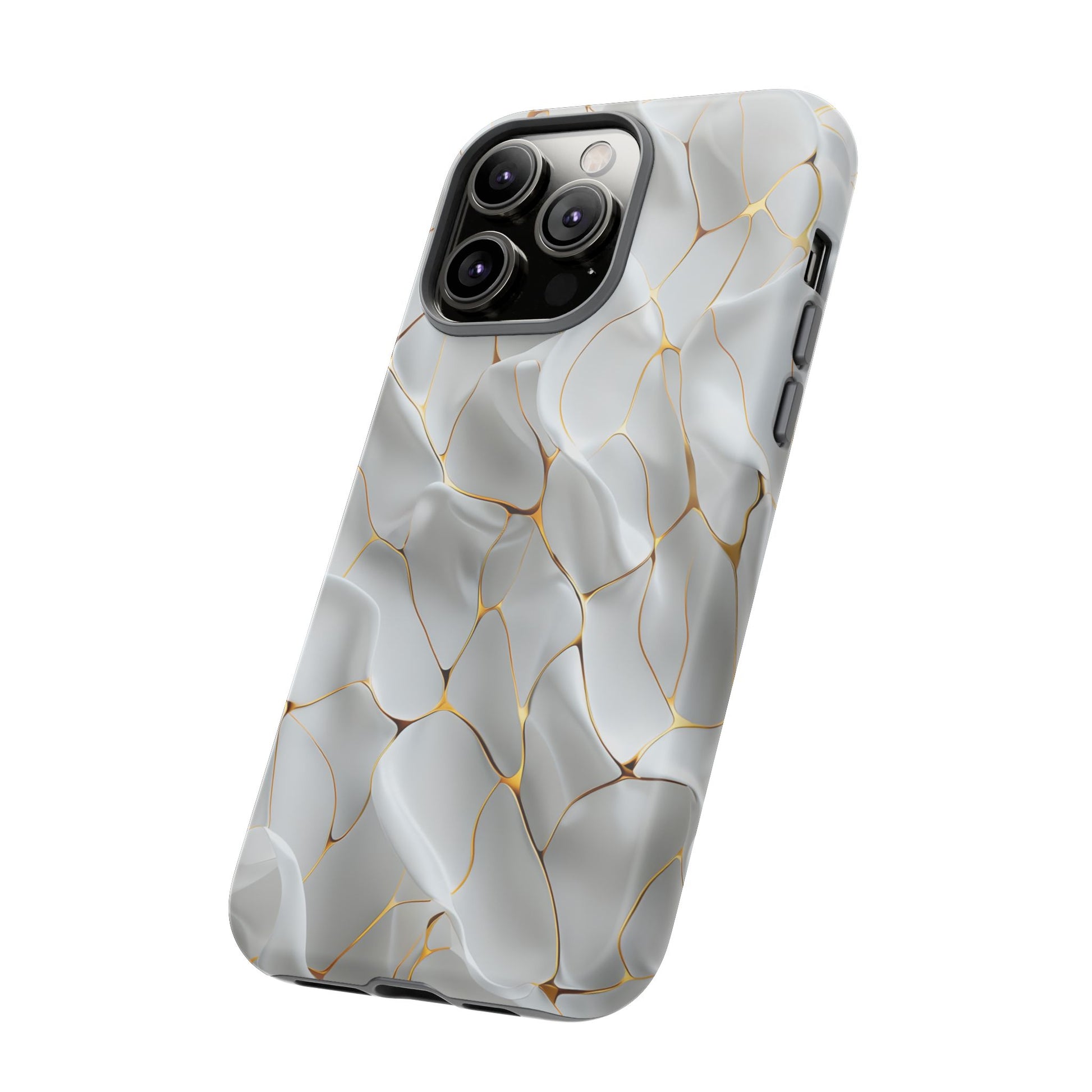 Elegant Phone Case with Golden Accents, Protective Mobile Cover, Stylish Tech Accessory, Perfect Gift for Any Occasion