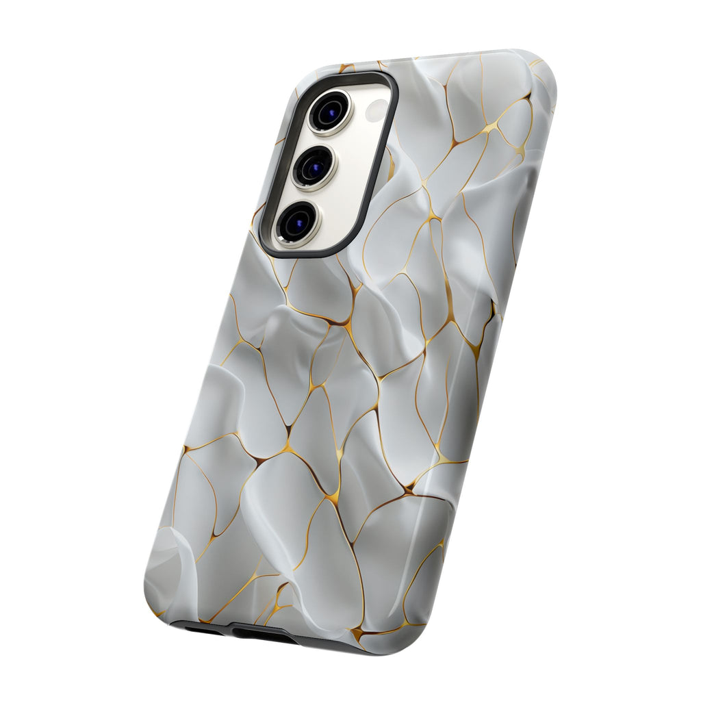 Elegant Phone Case with Golden Accents, Protective Mobile Cover, Stylish Tech Accessory, Perfect Gift for Any Occasion