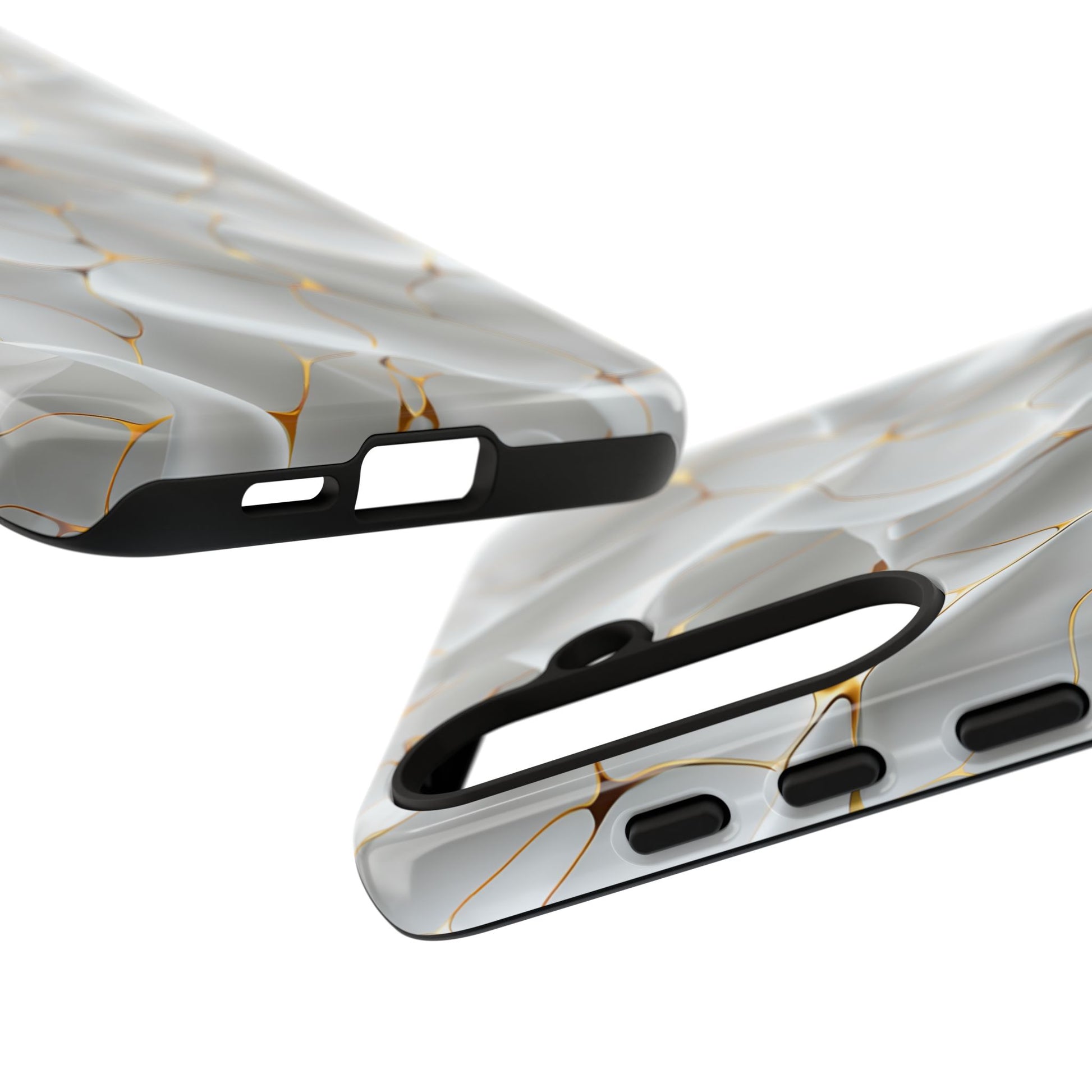 Elegant Phone Case with Golden Accents, Protective Mobile Cover, Stylish Tech Accessory, Perfect Gift for Any Occasion