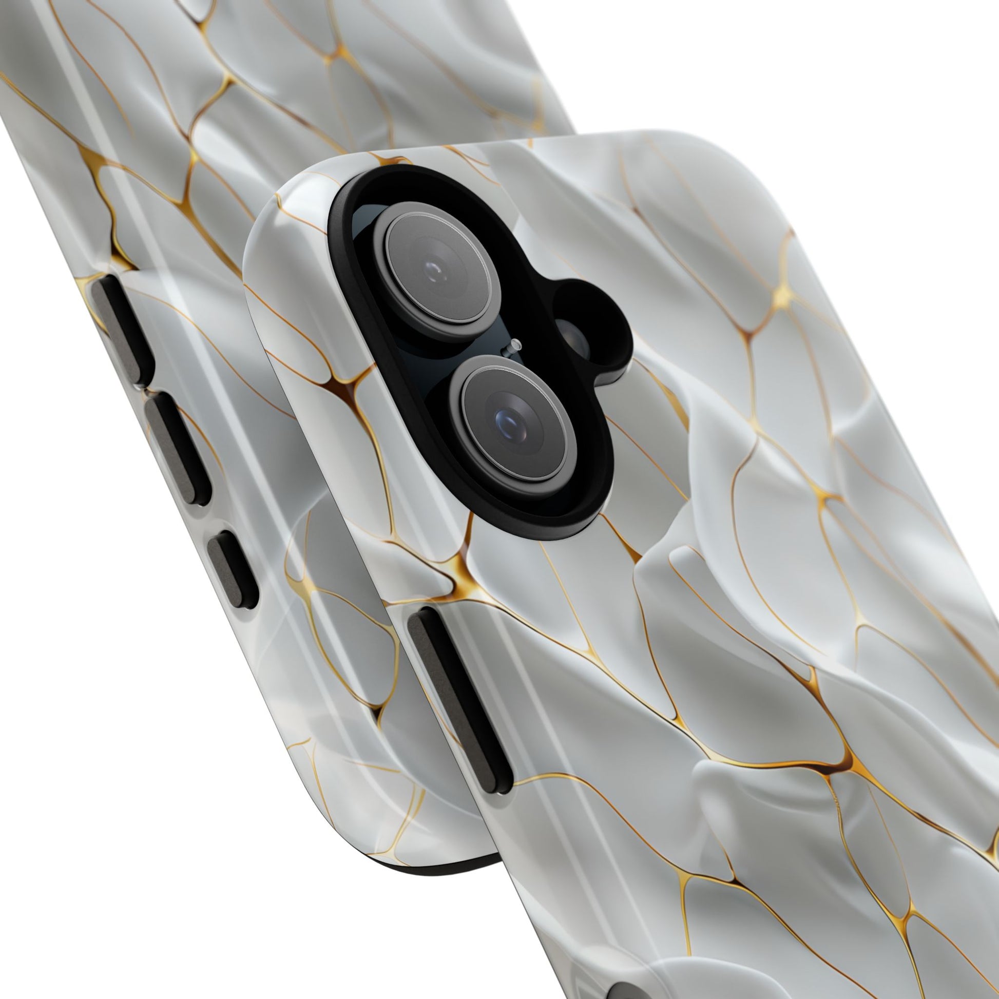 Elegant Phone Case with Golden Accents, Protective Mobile Cover, Stylish Tech Accessory, Perfect Gift for Any Occasion